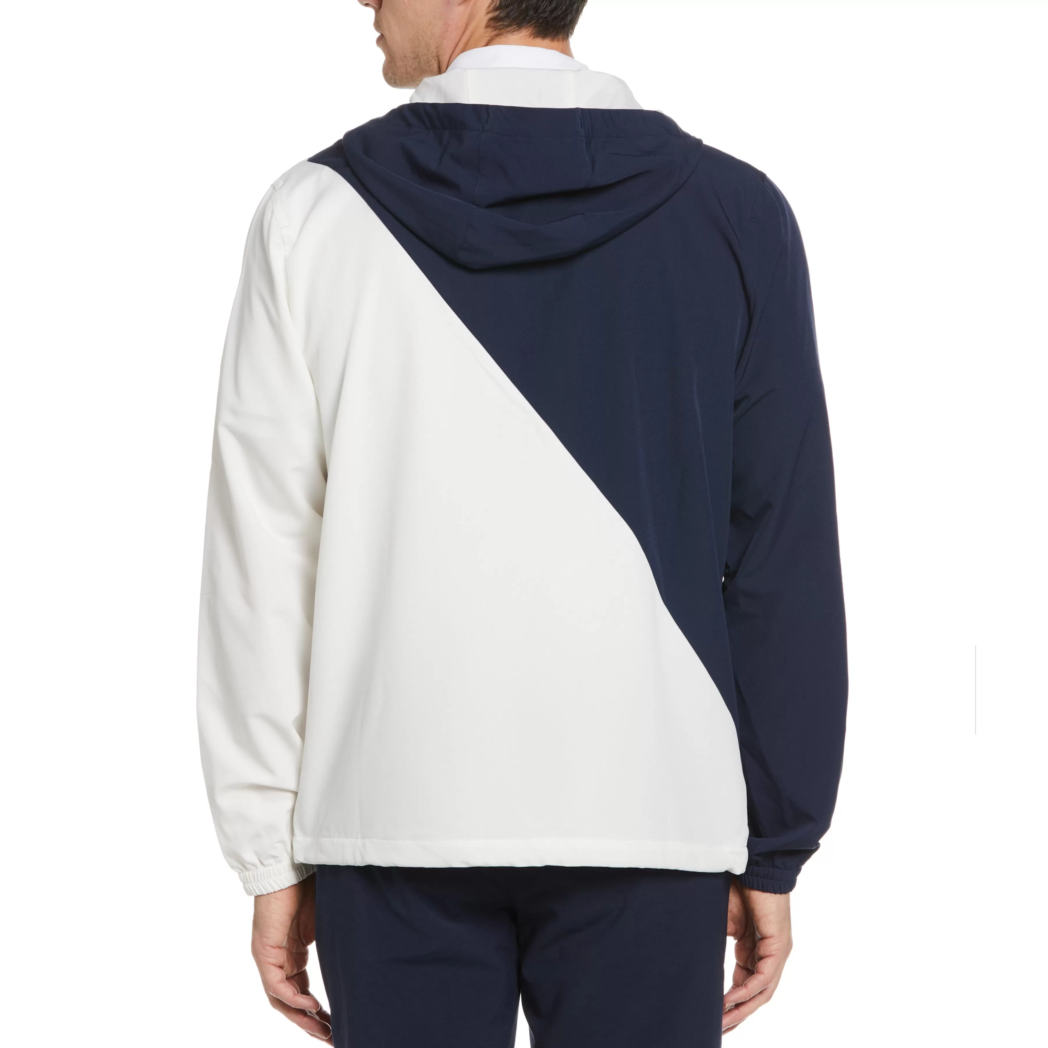 Outlet 1/4 Zip Heritage Color Block Golf Jacket Men Jackets & Vests