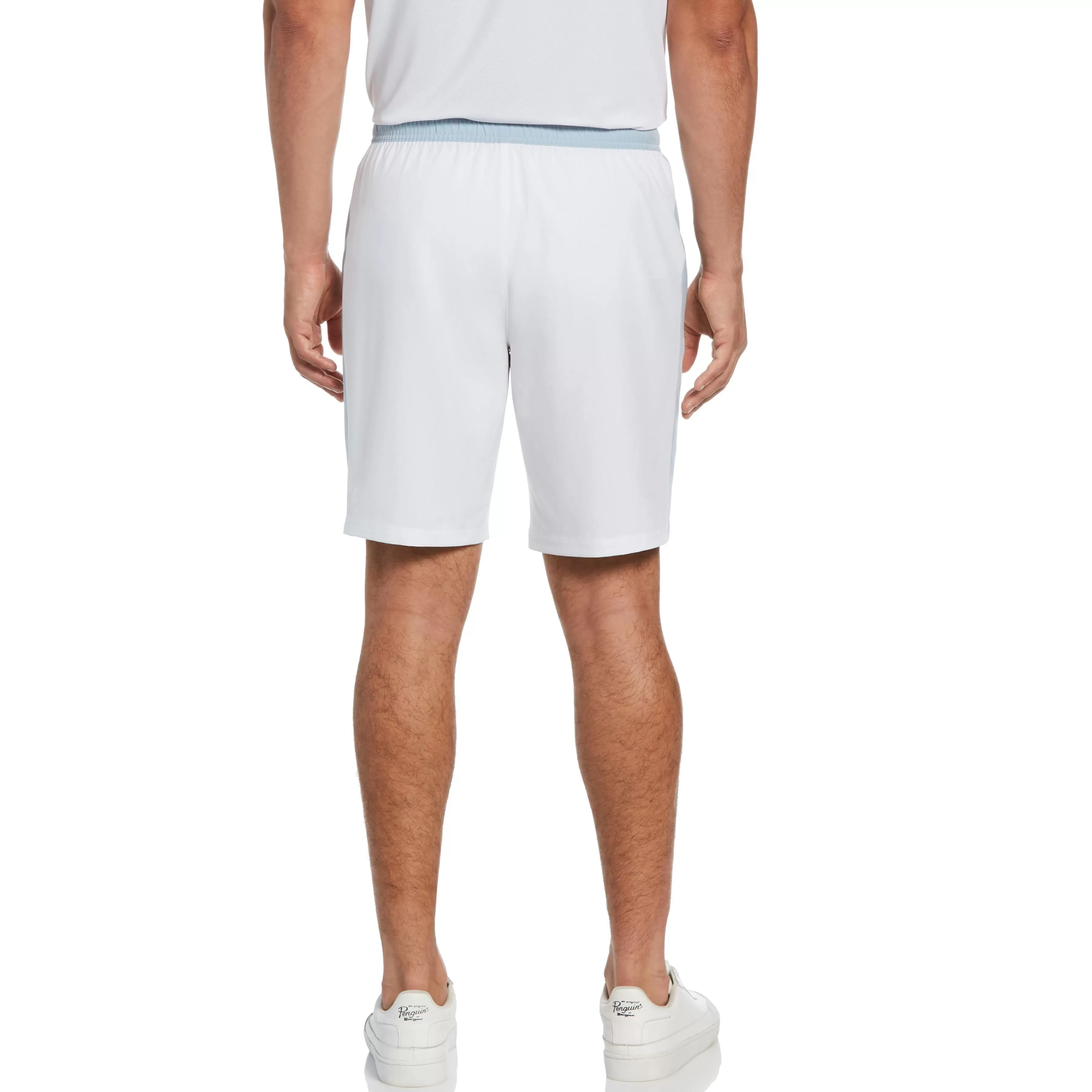 New 4-Way Stretch Color Block Tennis Short Men Shorts