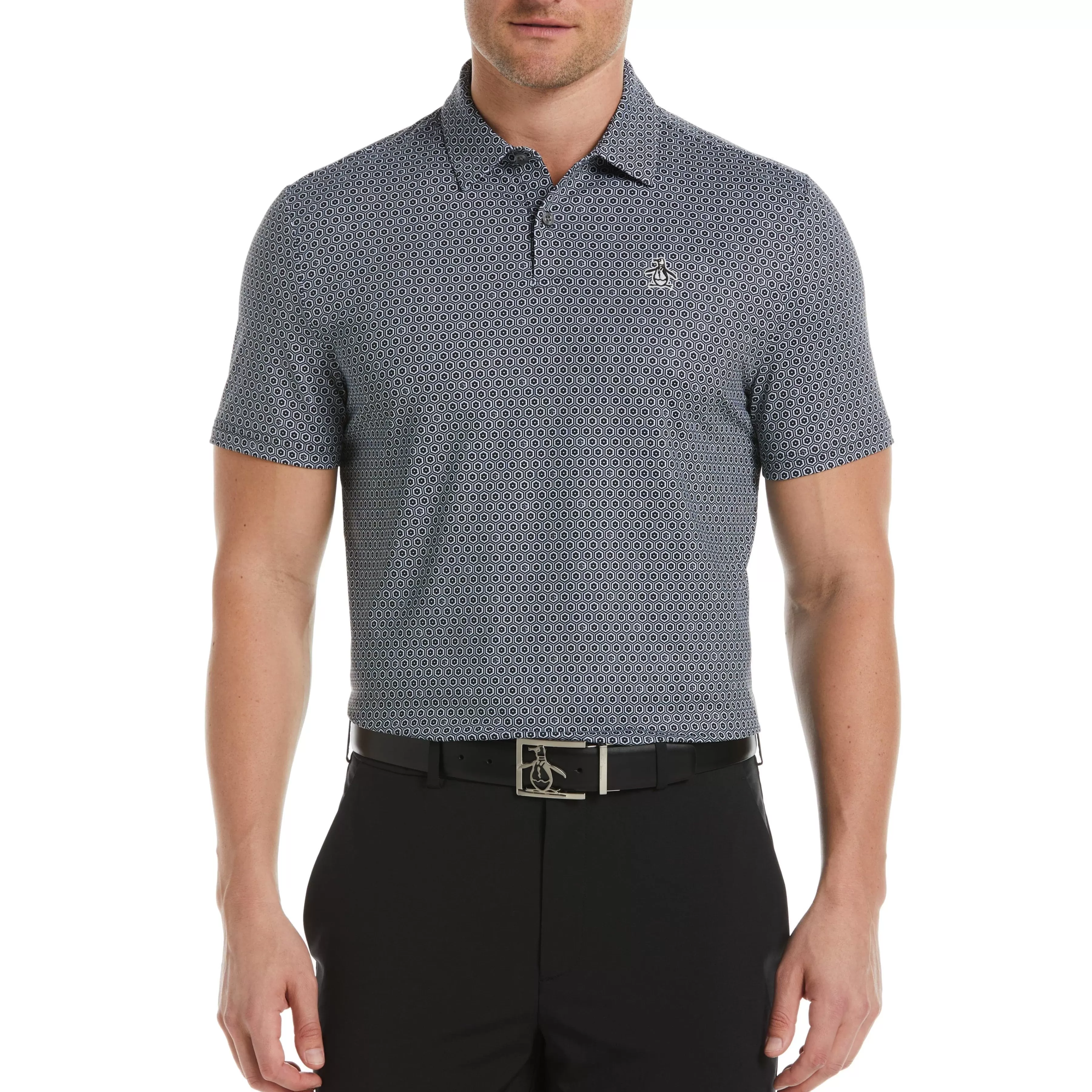 Outlet All Over Heritage Floral Print Golf Polo Men Polos