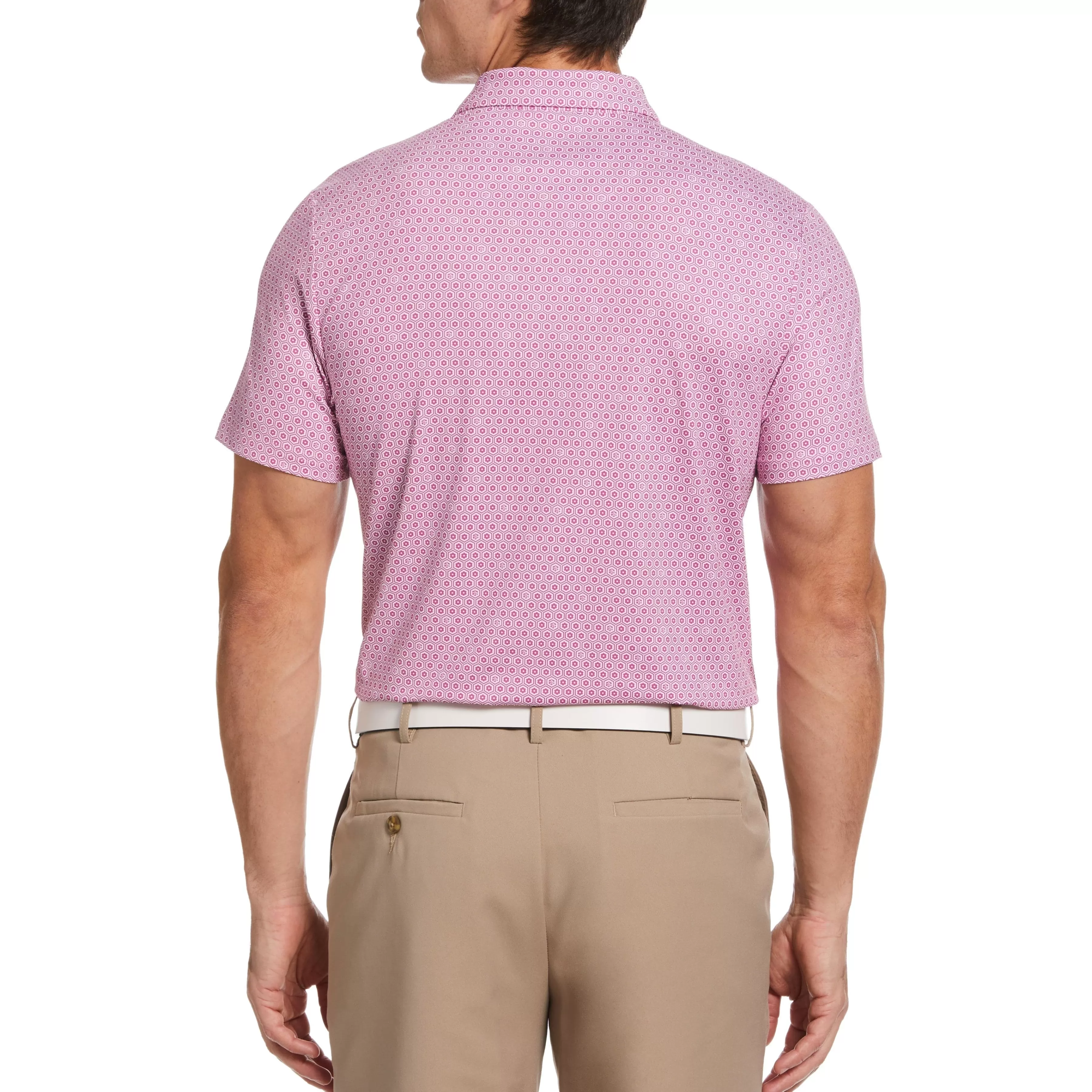 Outlet All Over Heritage Floral Print Golf Polo Men Polos