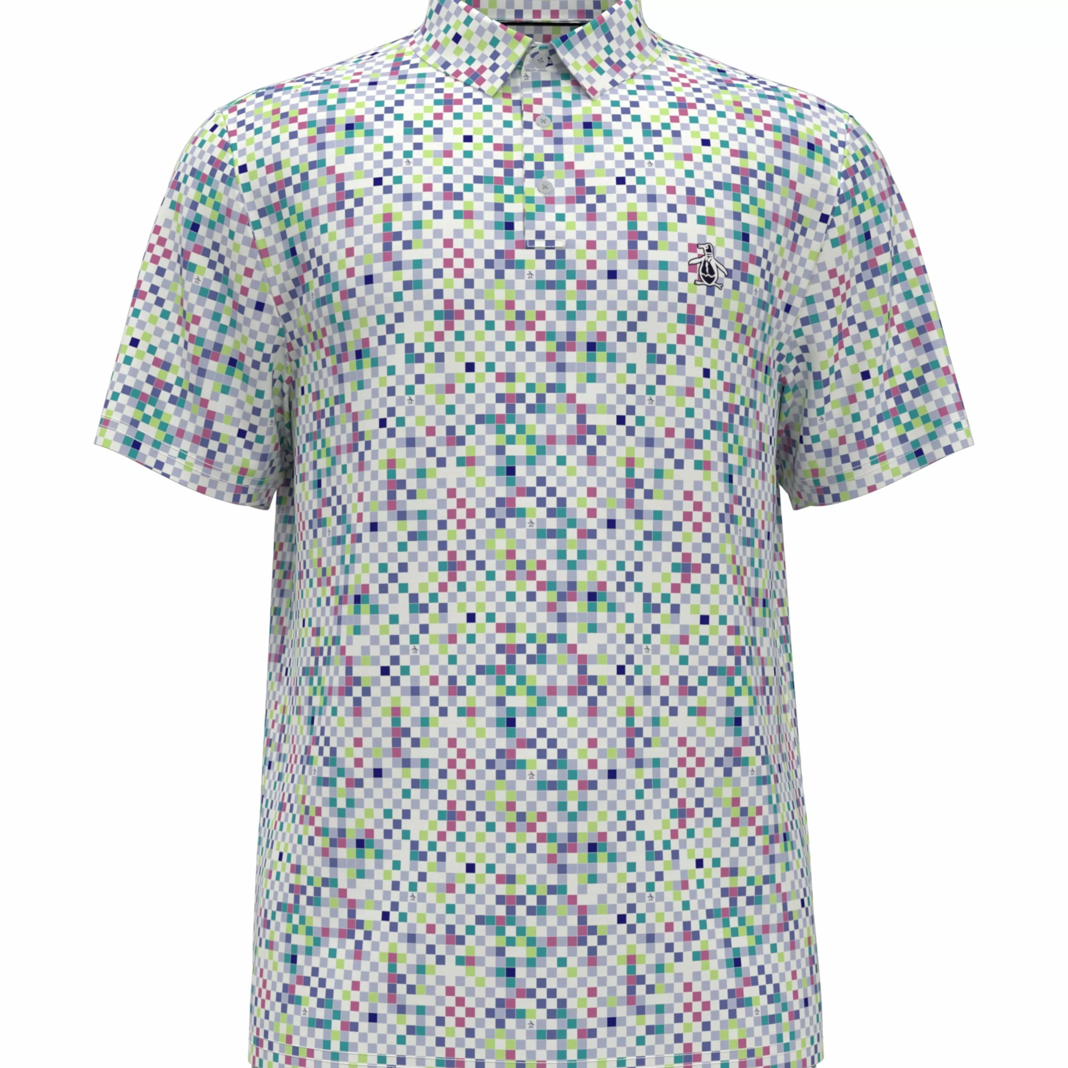 Cheap All Over Original Check Print Golf Polo Men Polos