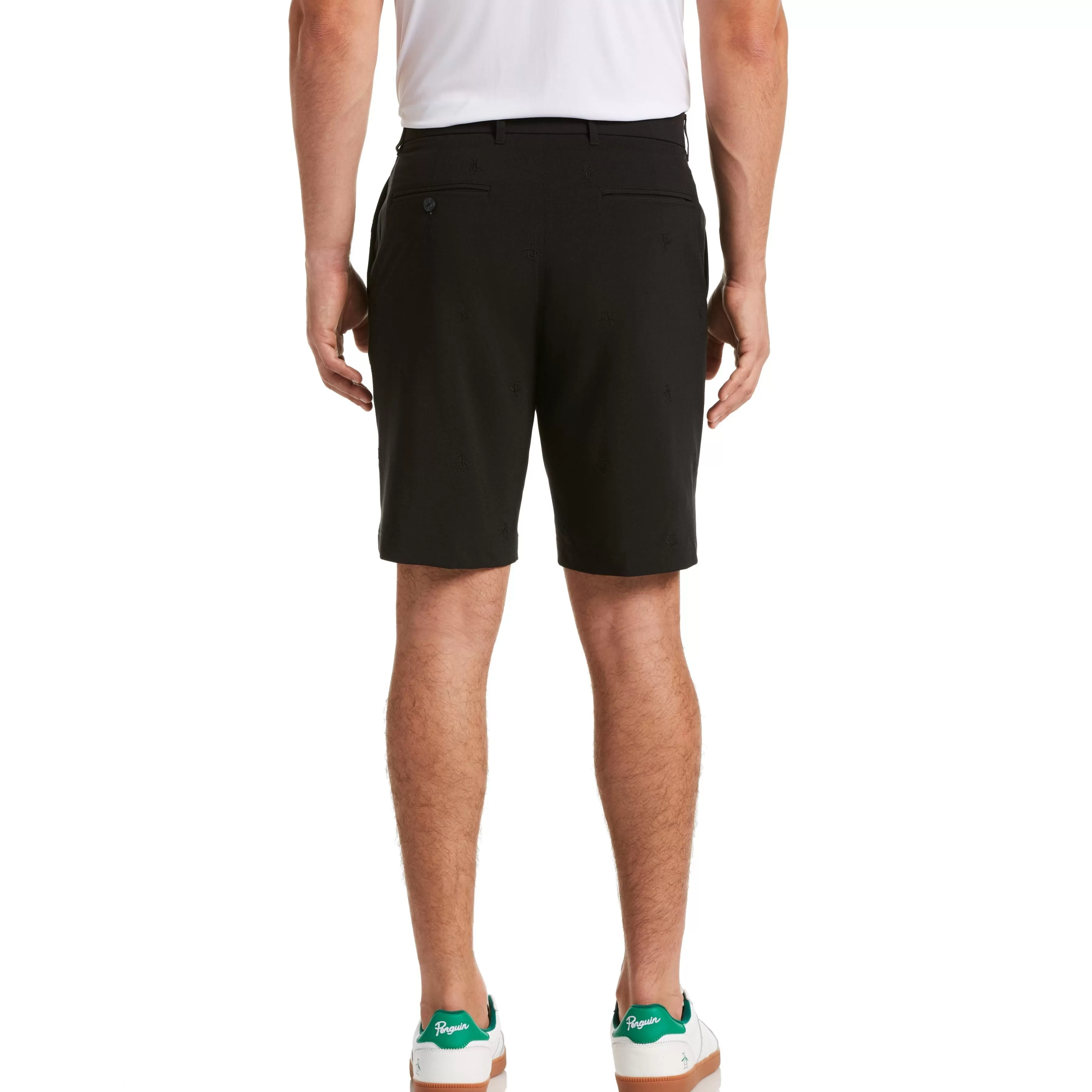 Fashion All Over Pete Embroidered Golf Short Men Shorts