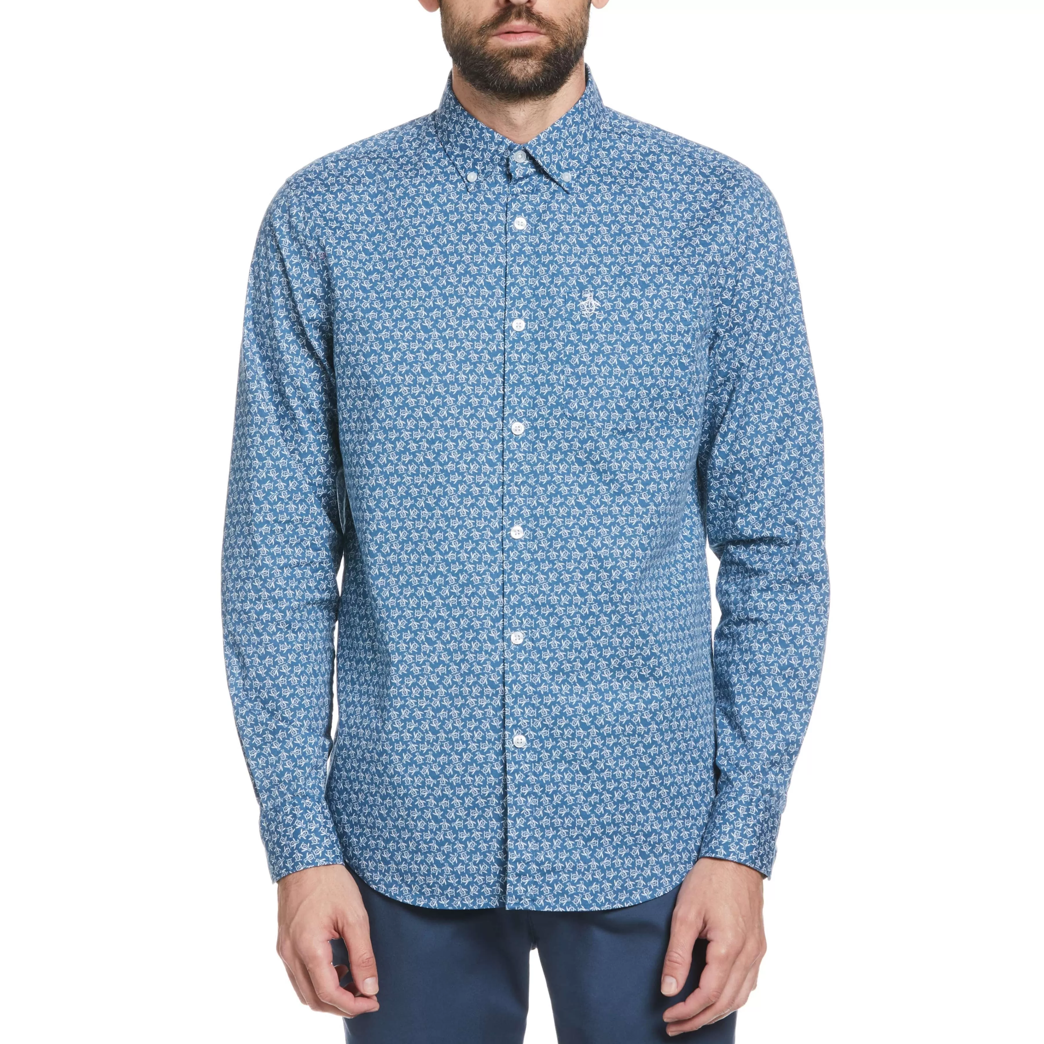 Store All Over Tumble Pete Print Shirt Men Shirts