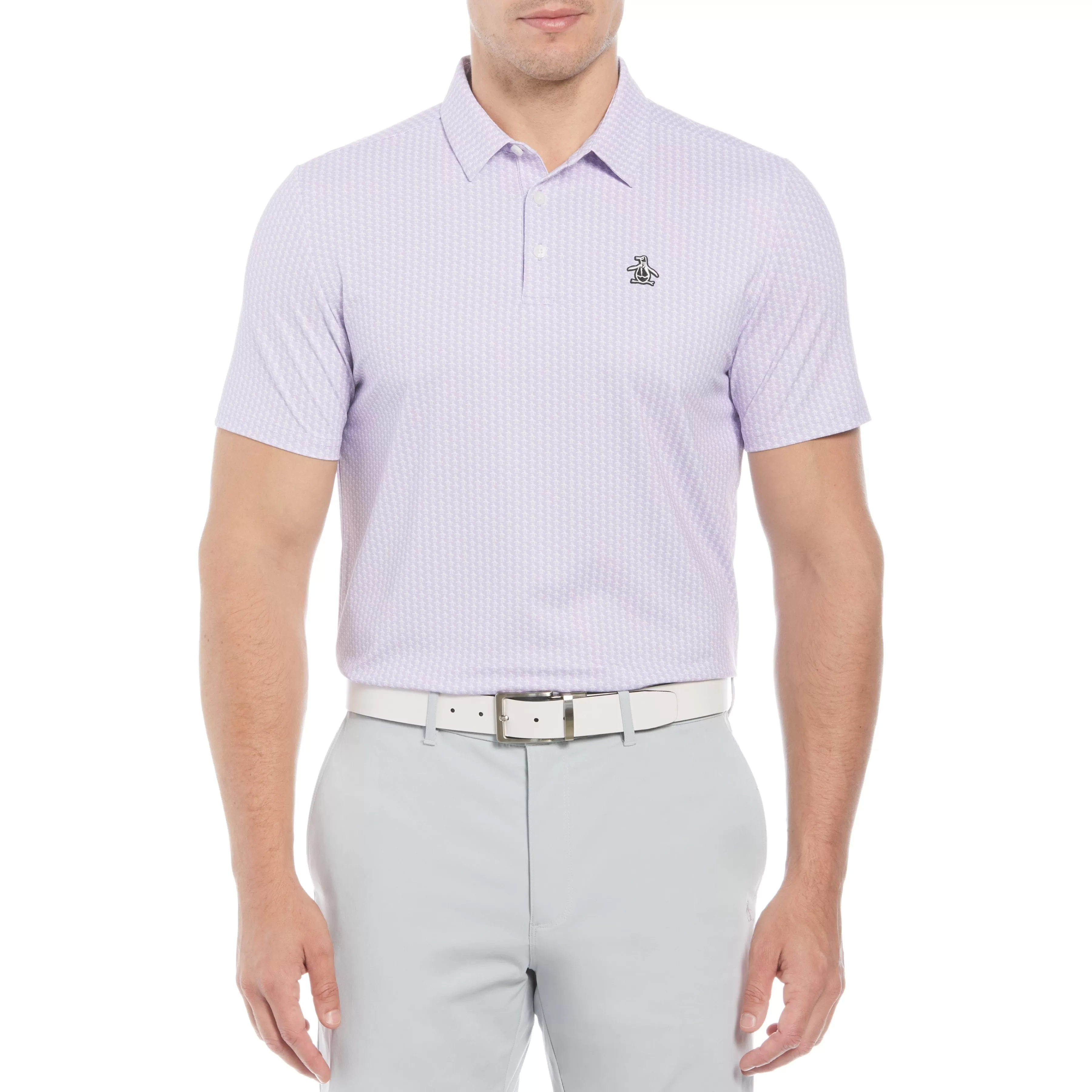New Allover Pete Print Golf Polo Men Polos