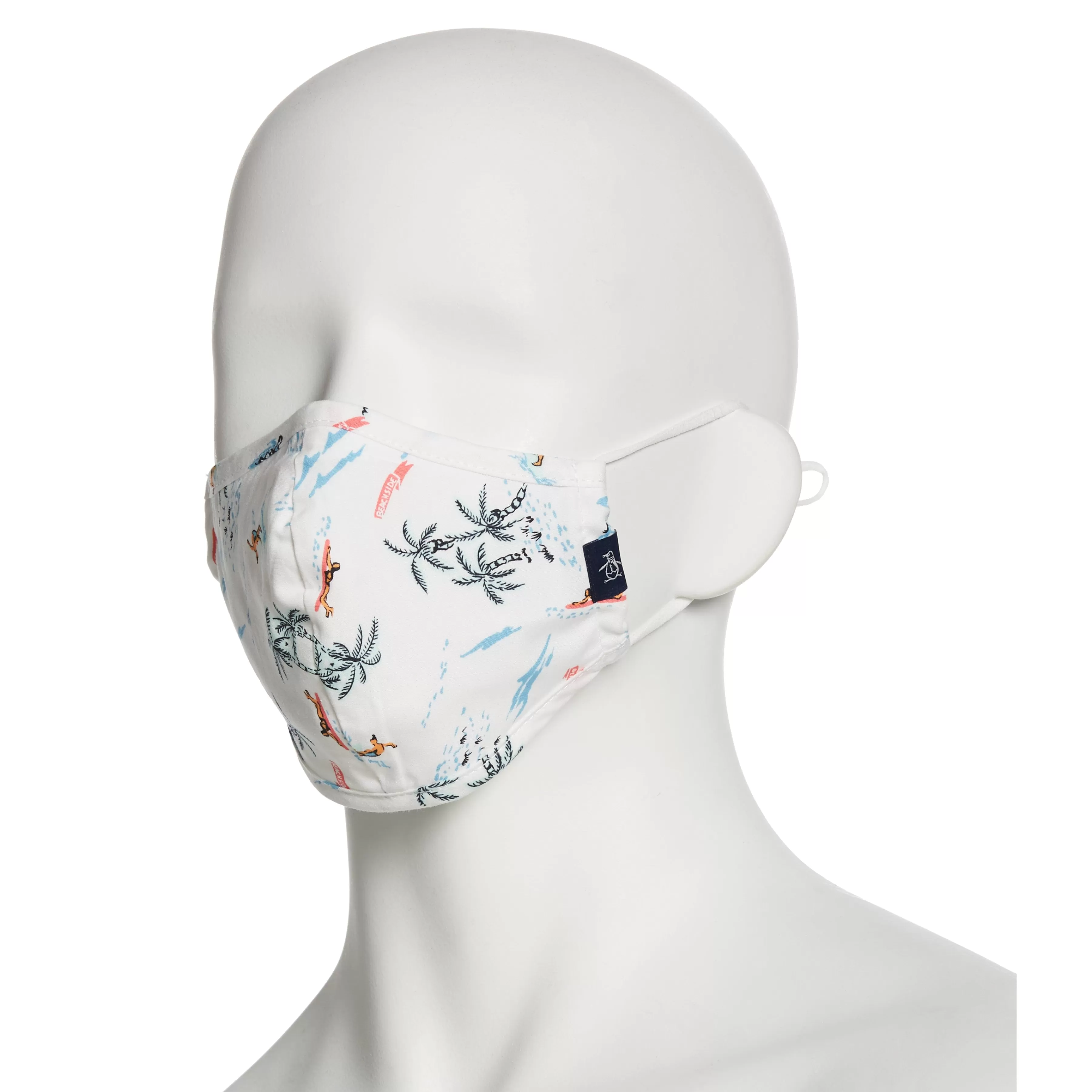 Shop Assorted Poplin Print 3 Pack Pleated Face Mask Men Masks
