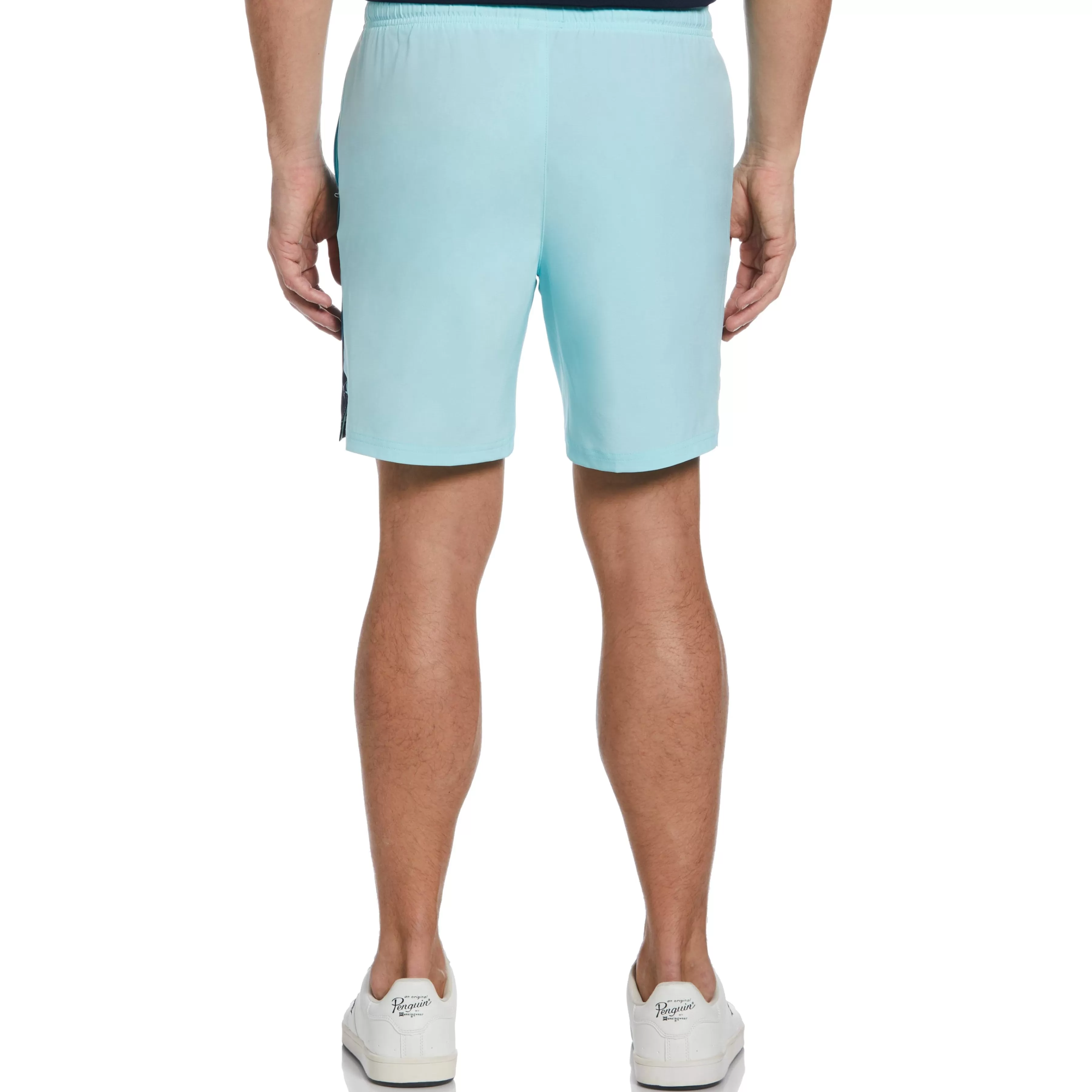 Outlet Asymetric Print Performance 7 Men Shorts