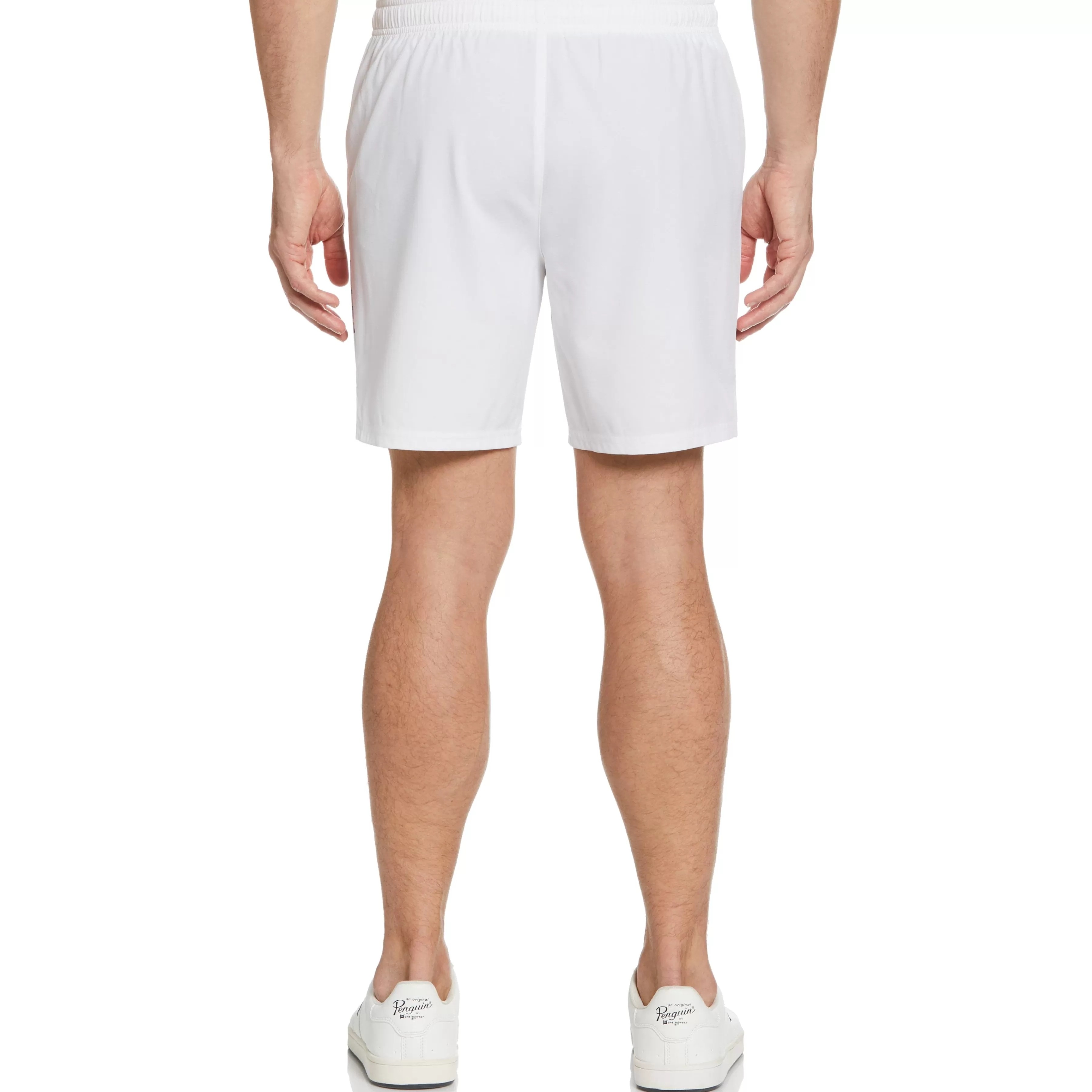 Best Sale Asymmetric Print Performance 7 Men Shorts