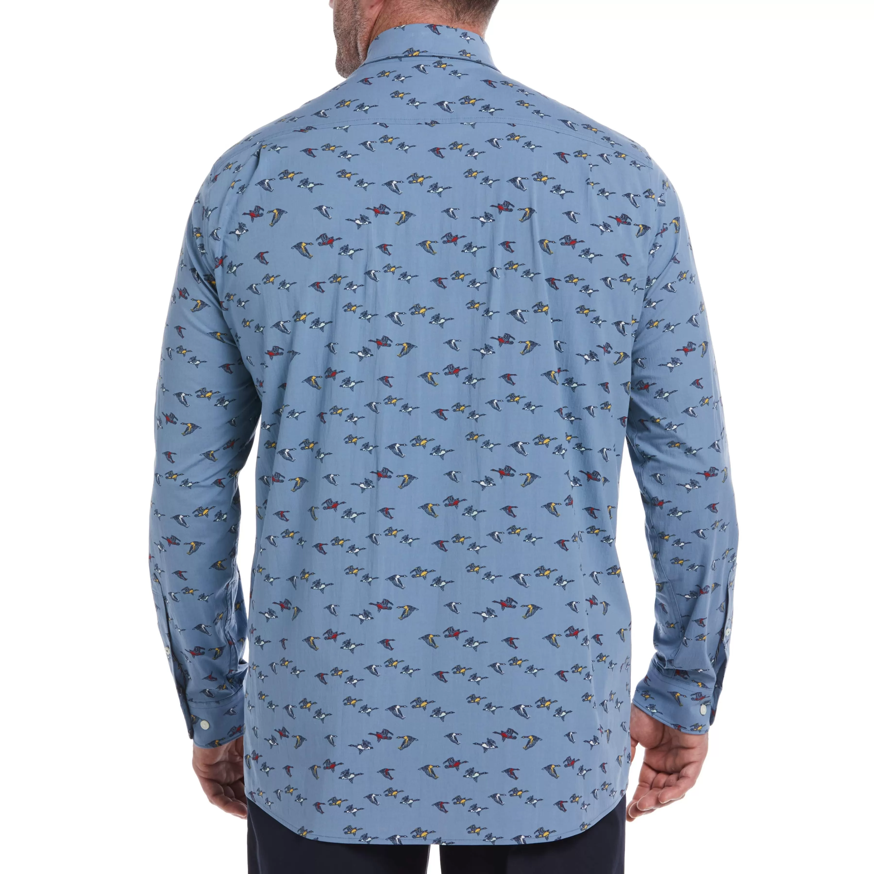 Store Big & Tall Ecovero™ Woven Poplin Stretch Shirt Men Shirts