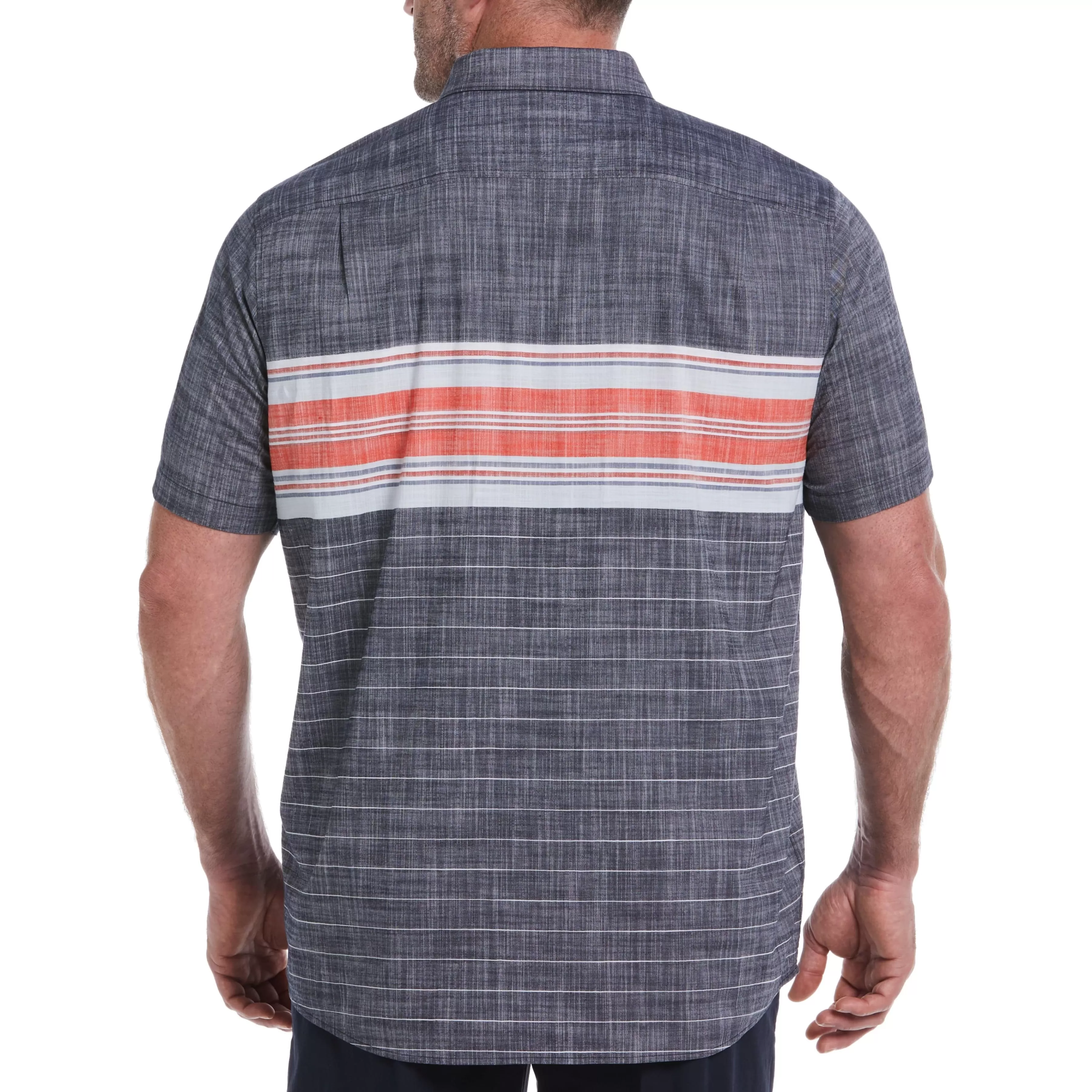 Sale Big & Tall Engineered Chest Stripe Shirt Men Shirts