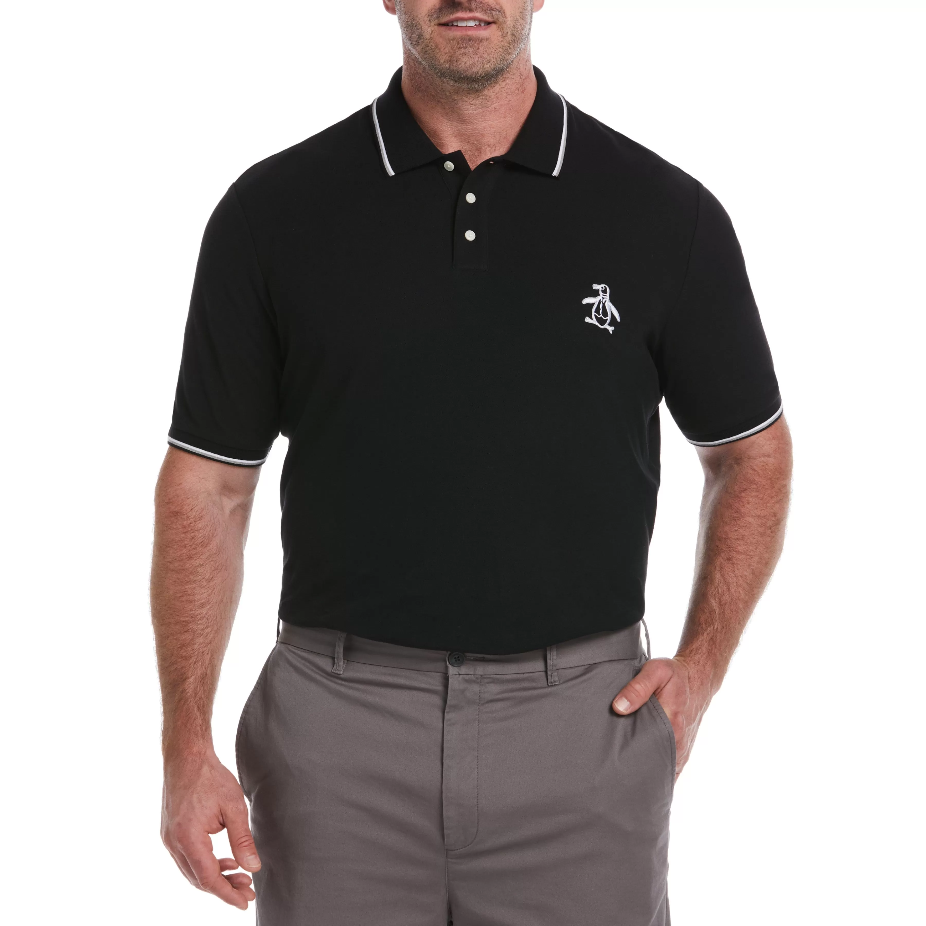 Best Big & Tall Mega Pete Pique Polo Men Polos