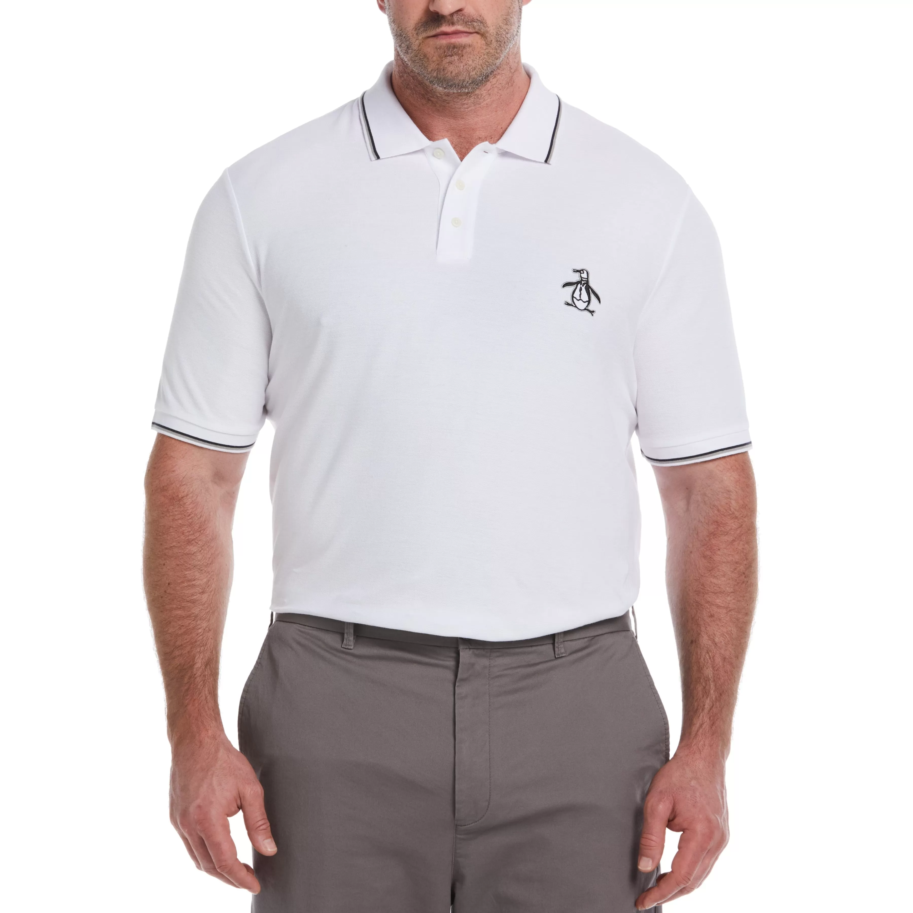 Fashion Big & Tall Mega Pete Pique Polo Men Polos