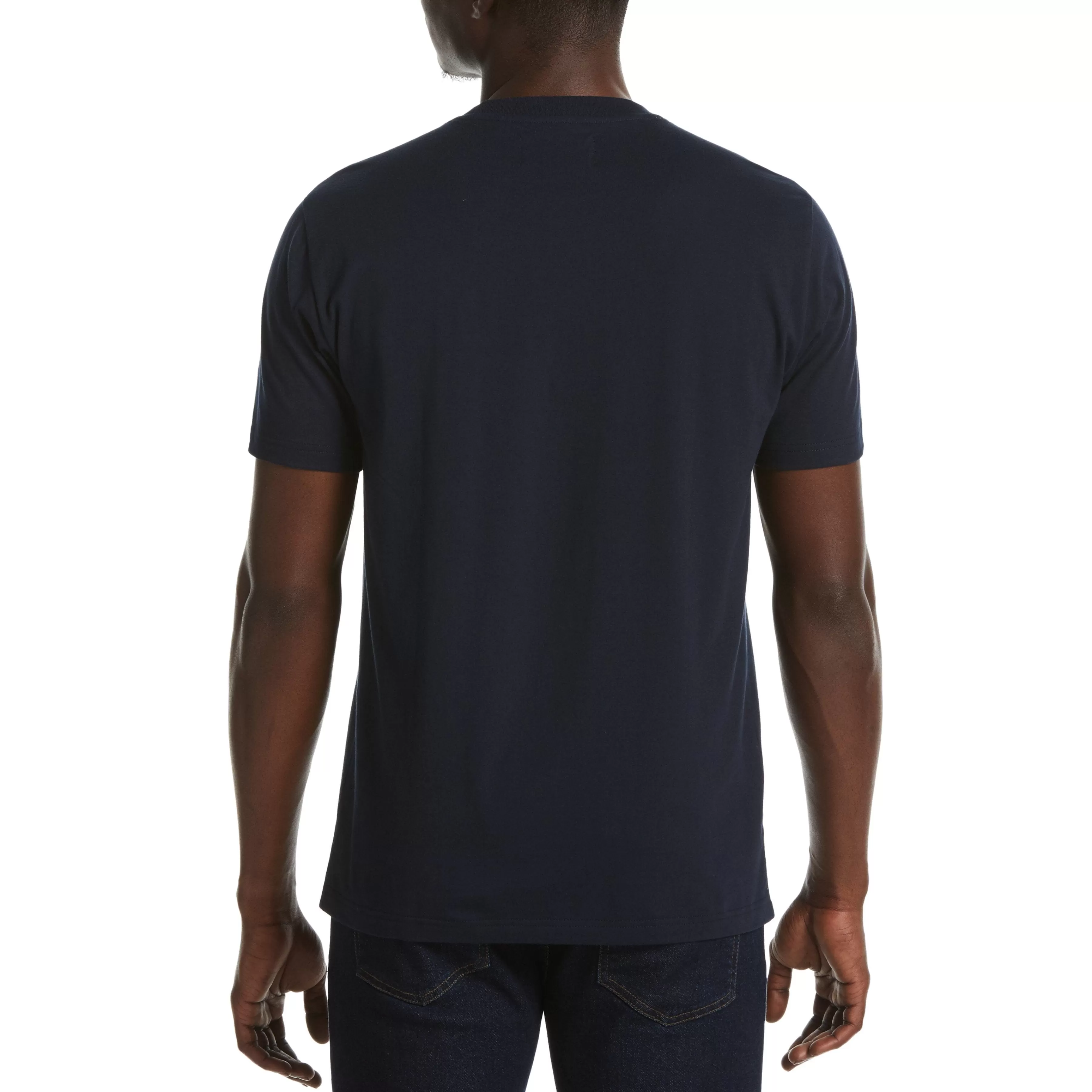 Discount Chambray Trim Pocket Tee Men Tees