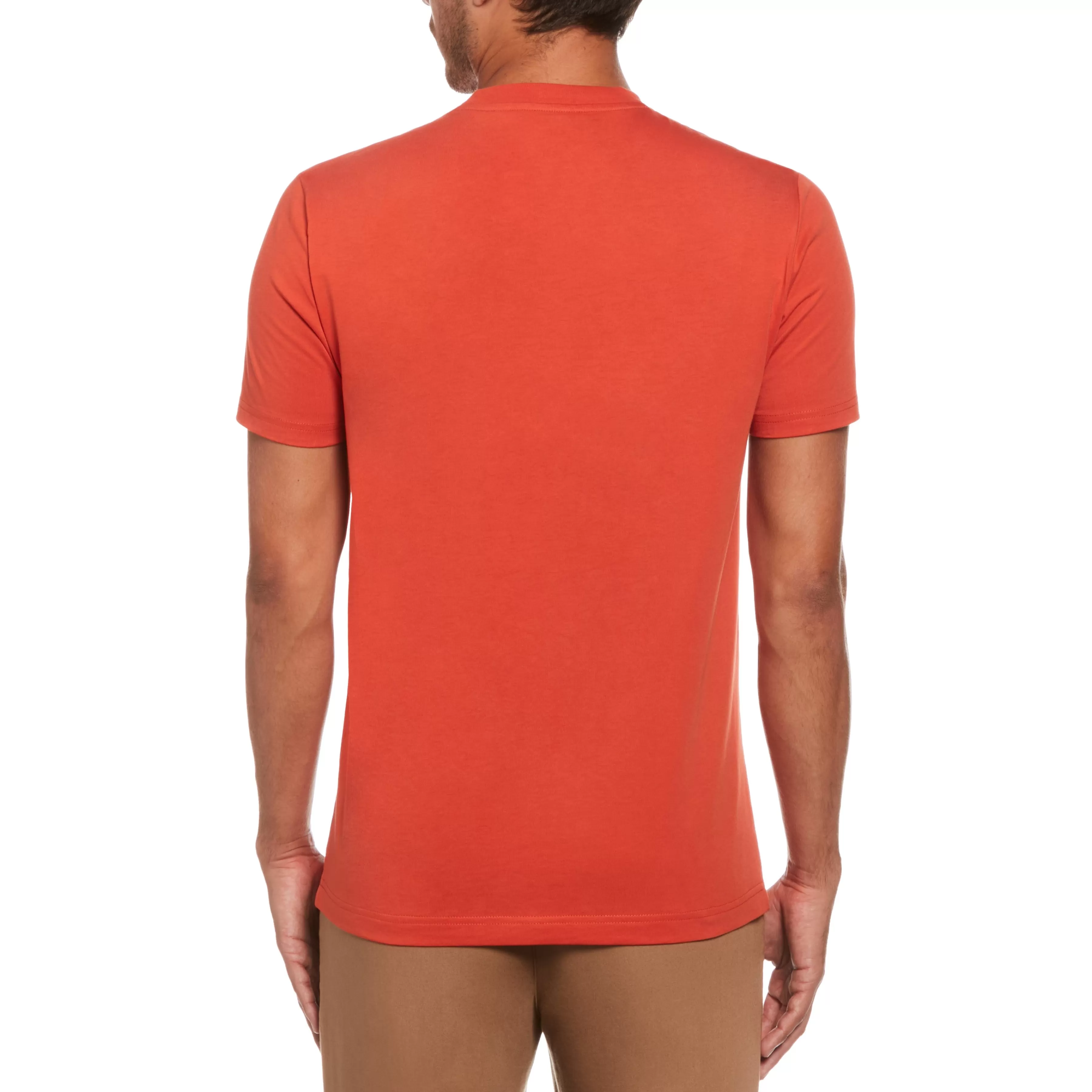 Store Chambray Trim Pocket Tee Men Tees