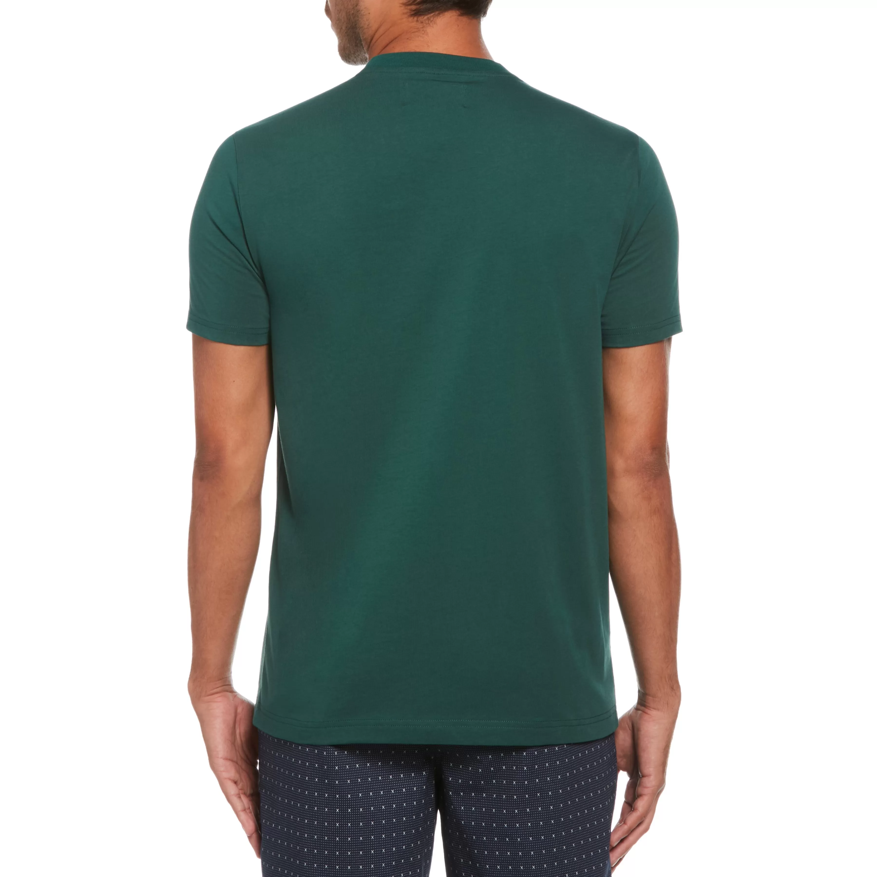 Discount Chambray Trim Pocket Tee Men Tees