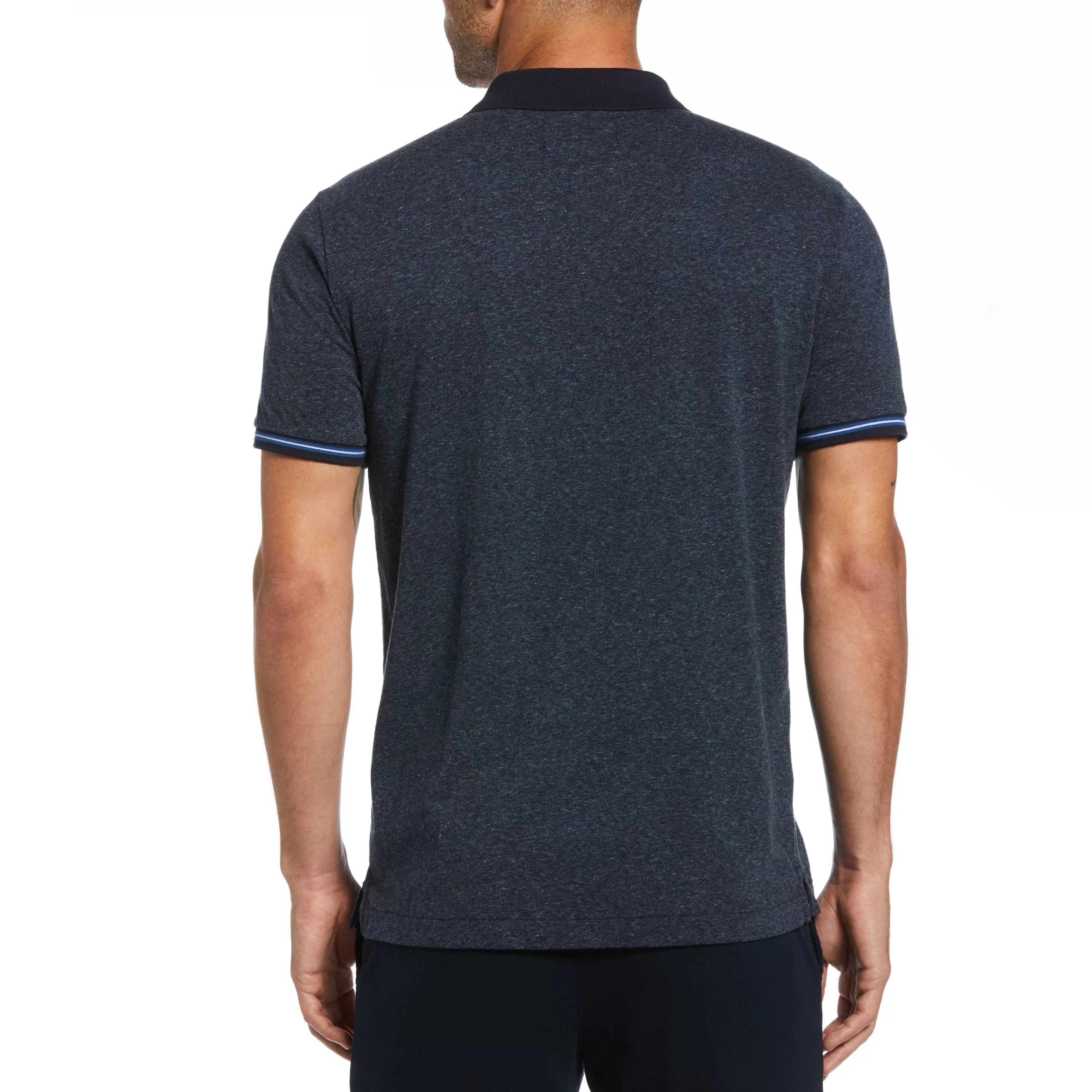 Clearance Chest Multi Stripe Polo Men Polos