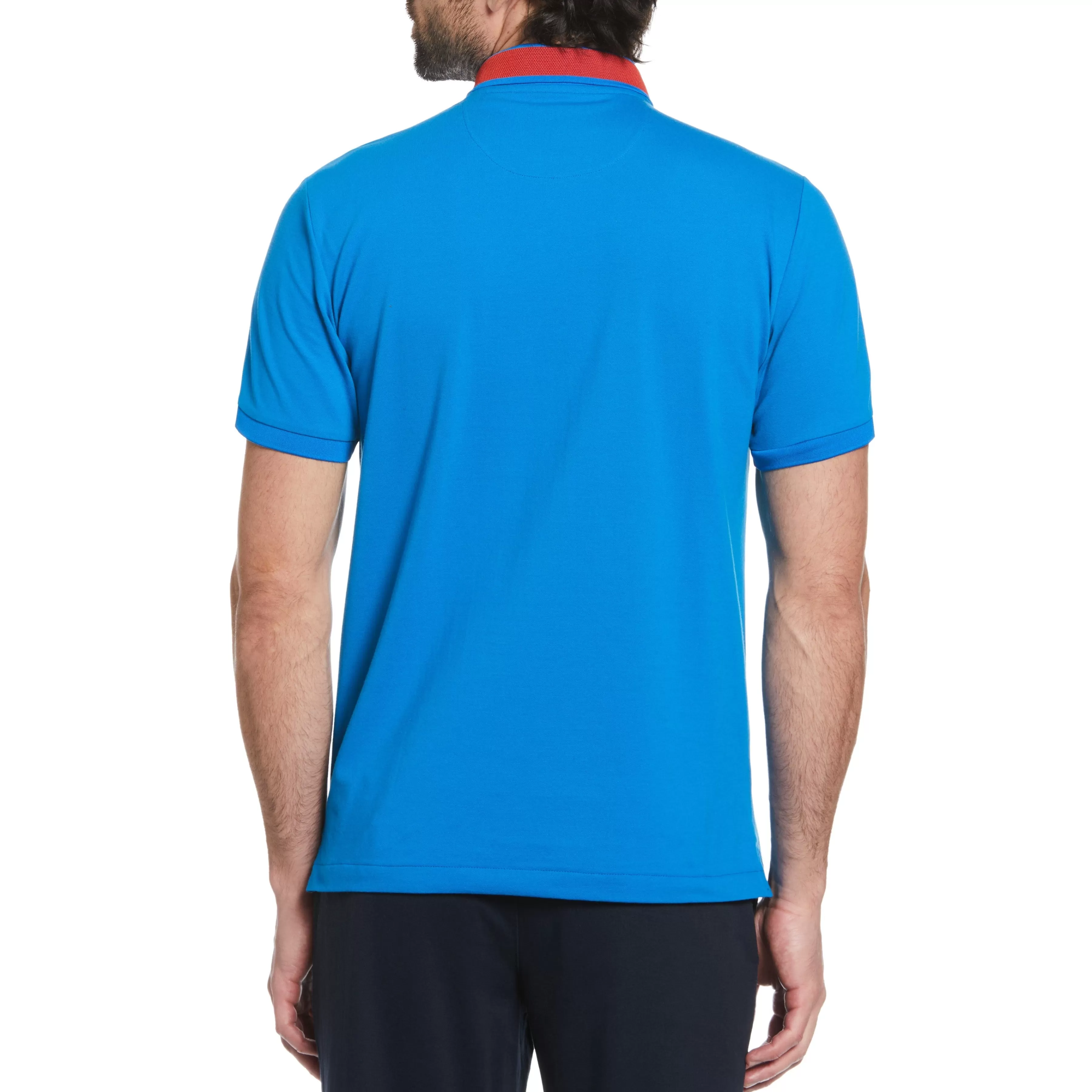 Sale Chest Stripe Short Sleeve Polo Shirt Men Polos