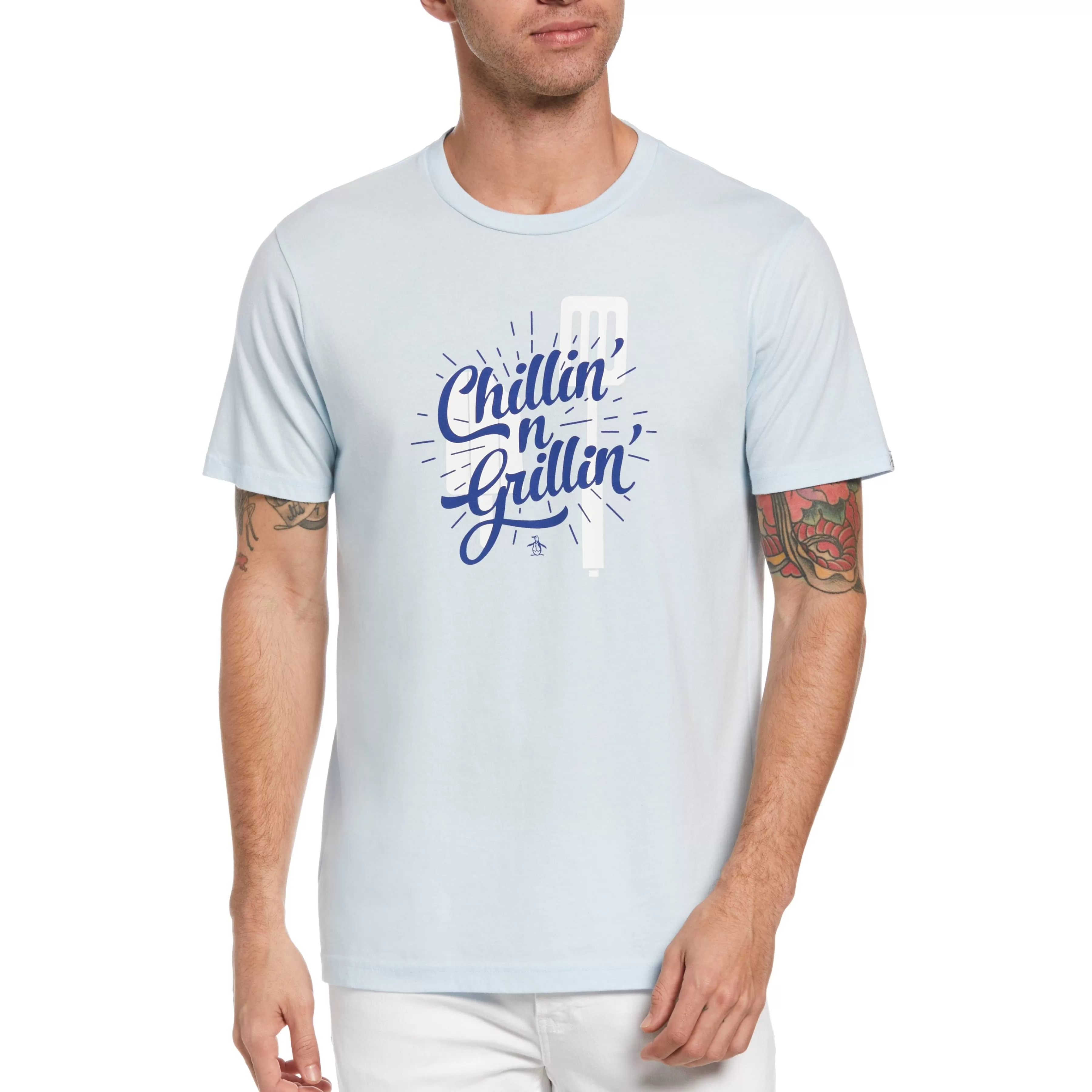 Cheap Chillin' N Grillin' Tee Men Tees