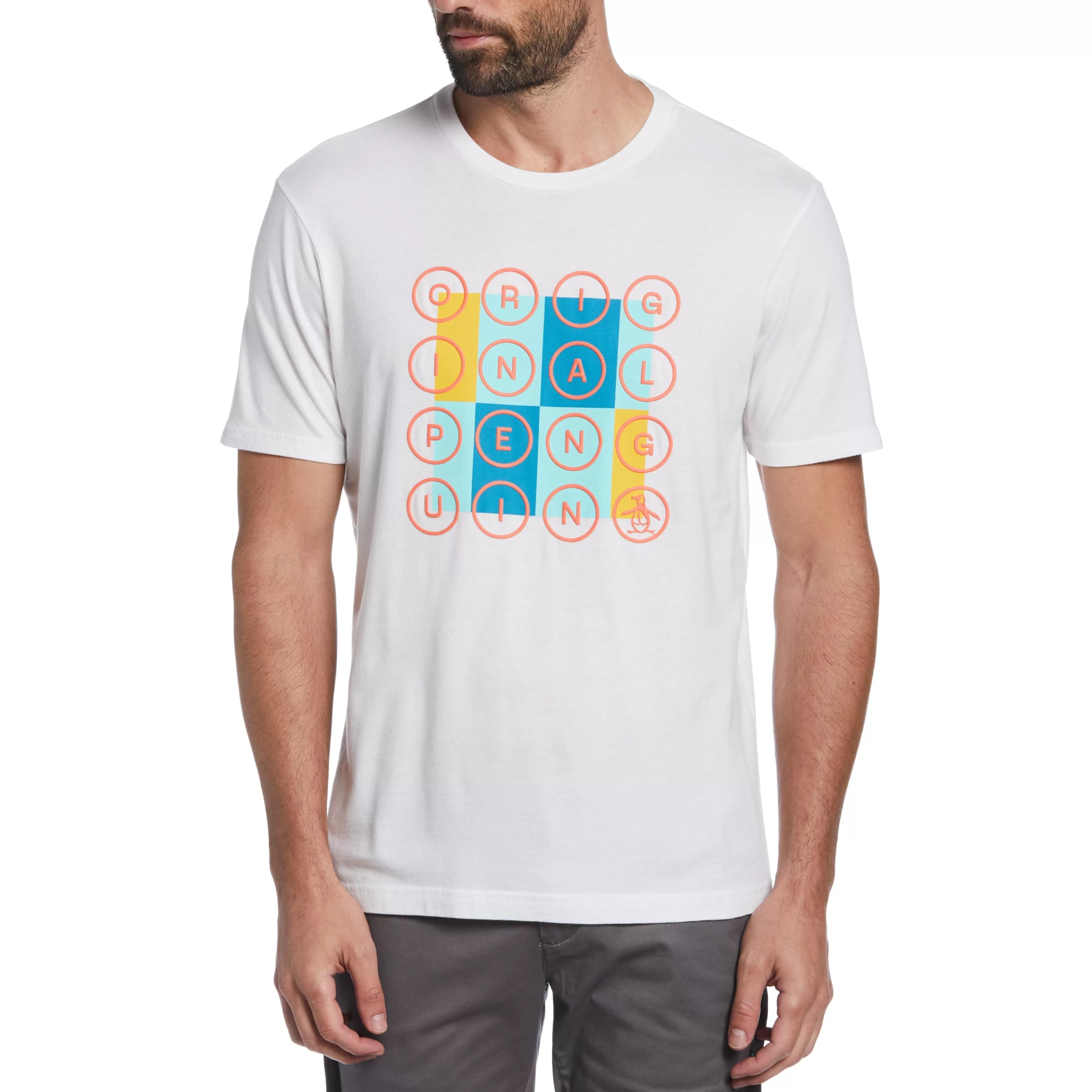 Sale Circle Logo Graphic Tee Men Tees