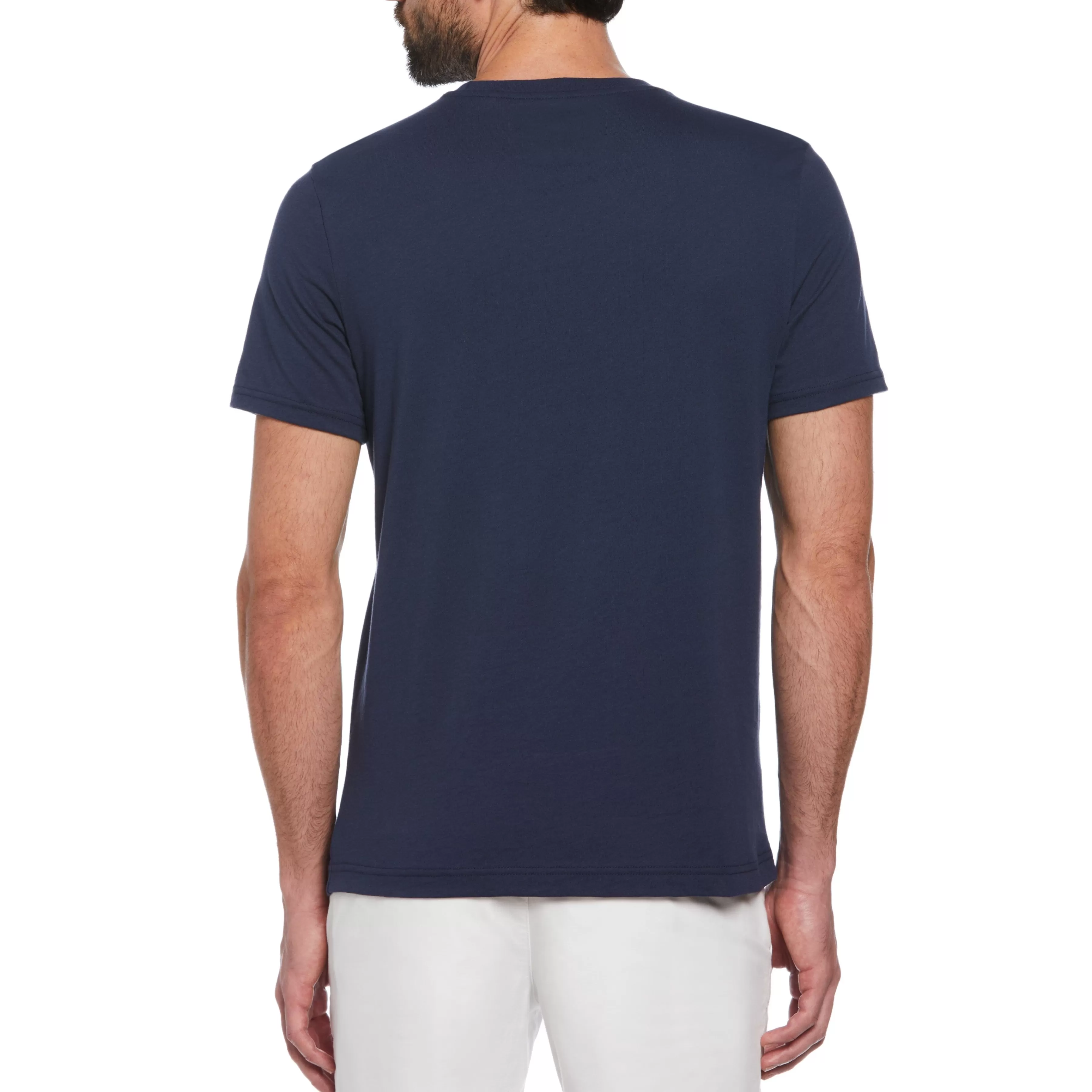 Cheap Collegiate Logo Tee Men Tees