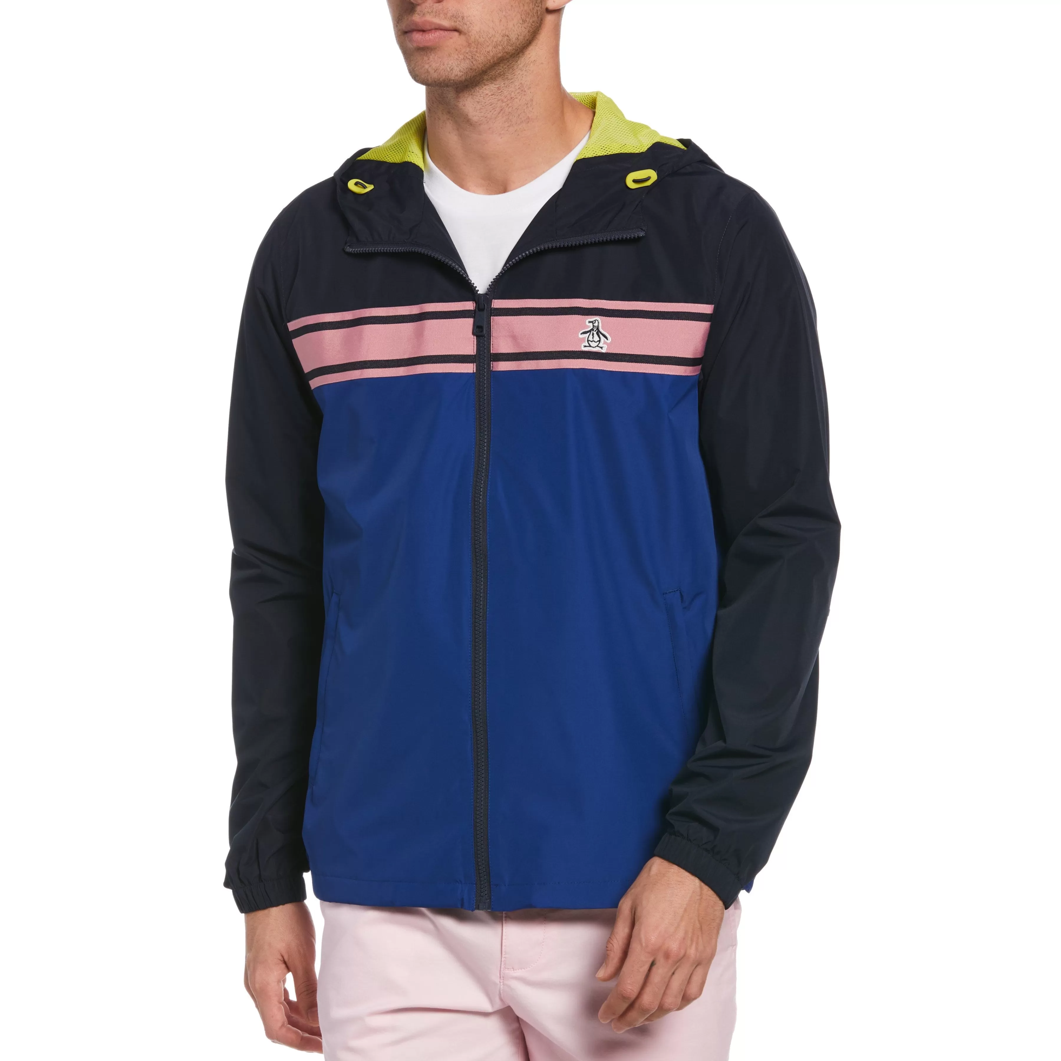 Outlet Color Block Lightweight Jacket Men Jackets & Vests