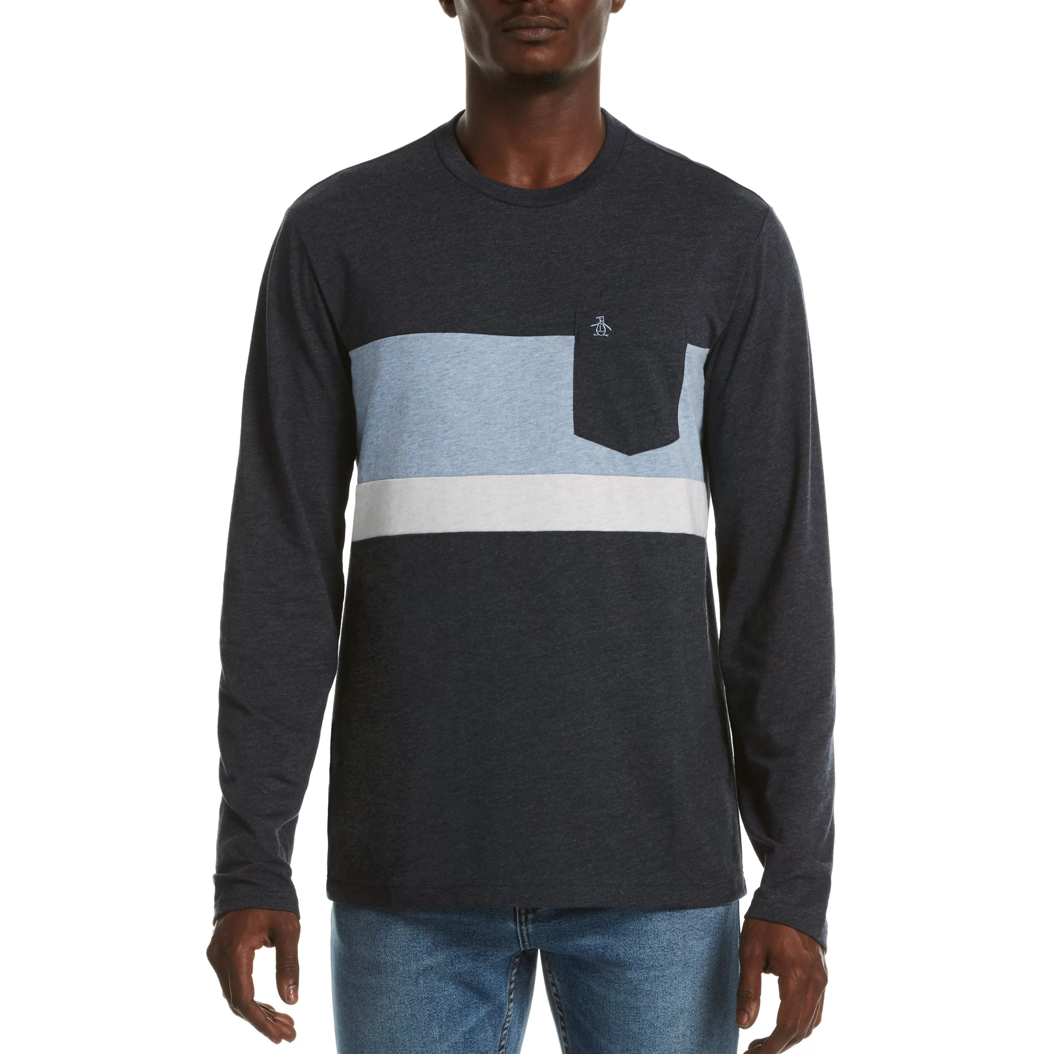 Store Color Block Tee Men Tees