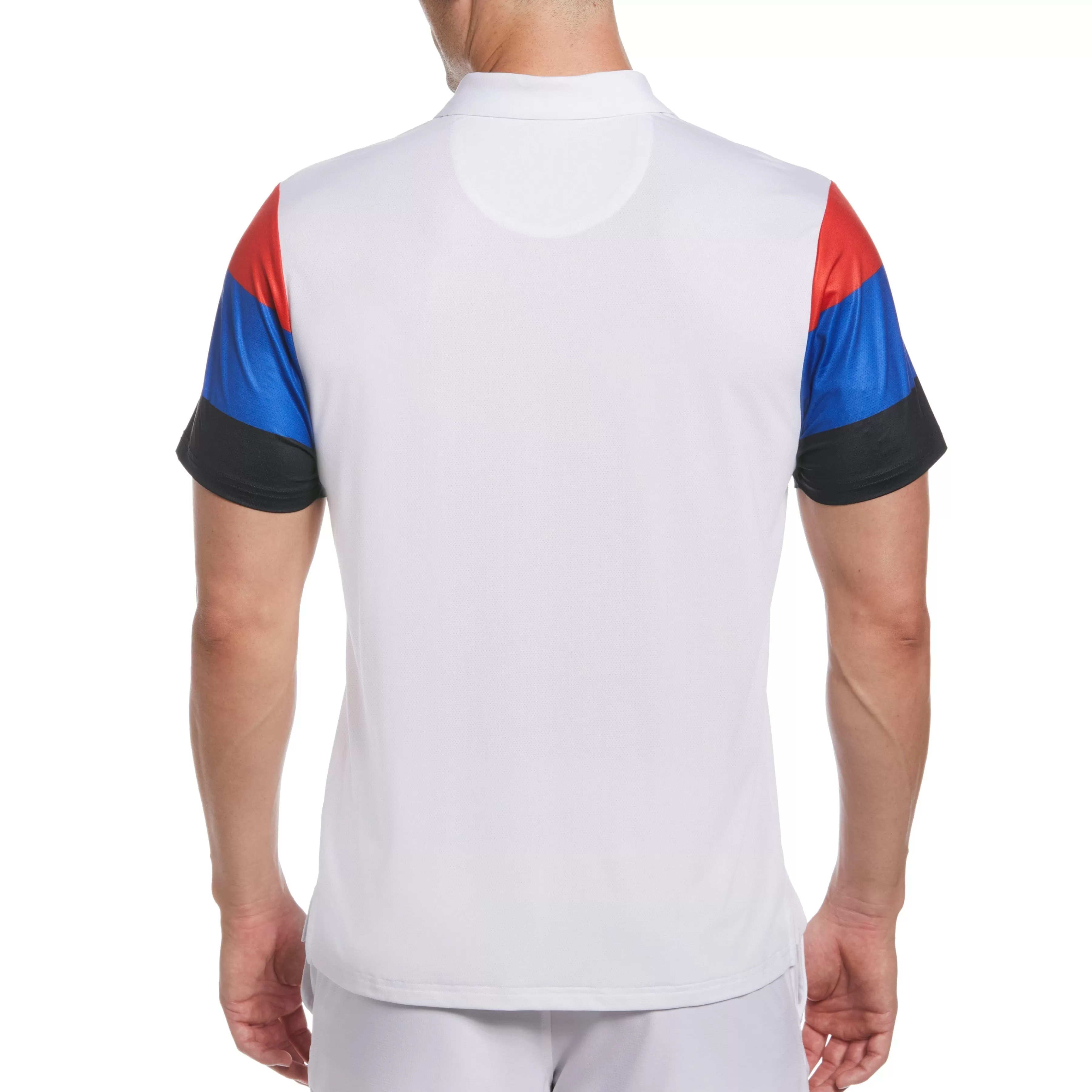 Store Color Block Tennis Polo Men Polos