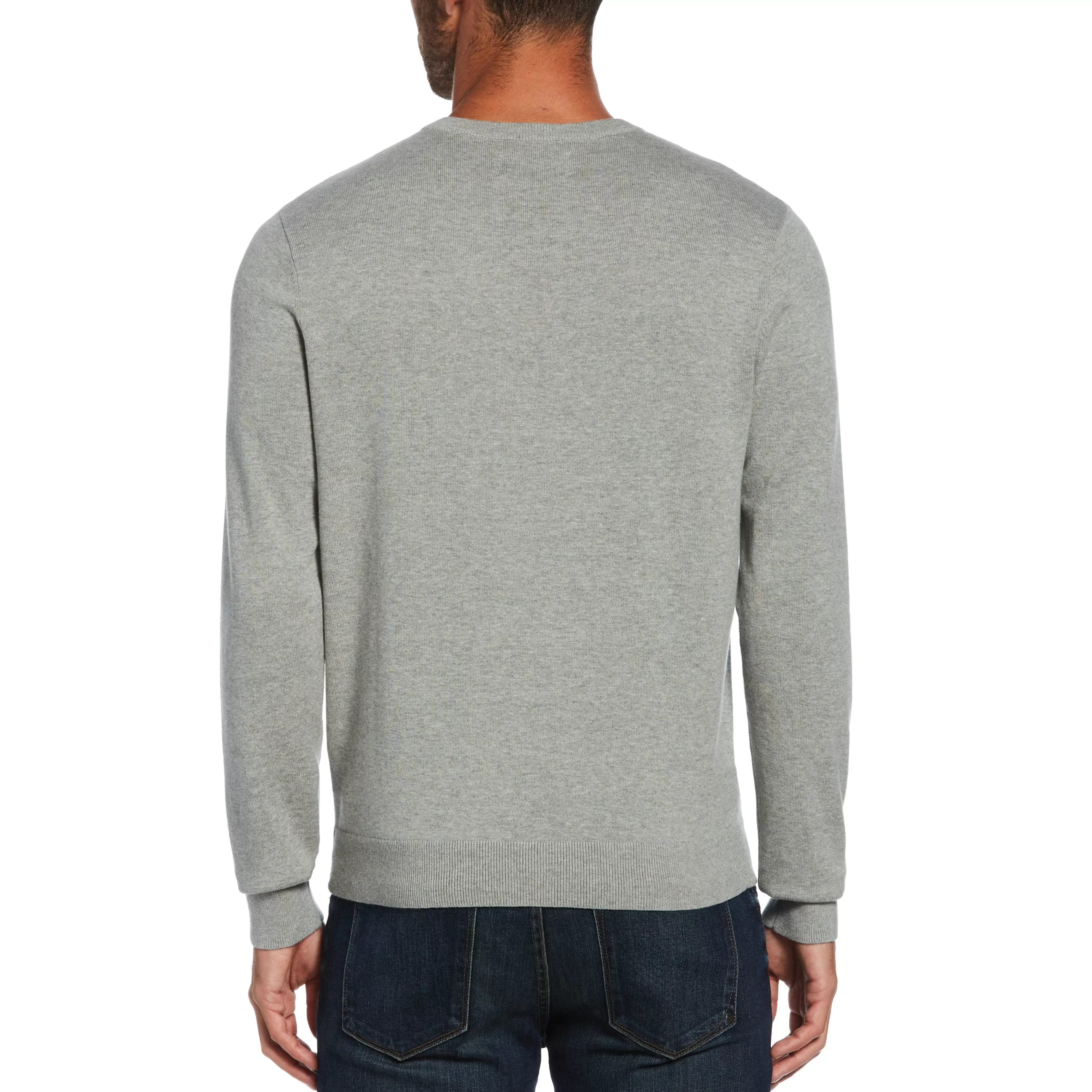 Flash Sale Combed Cotton V-Neck Sweater Men Sweaters
