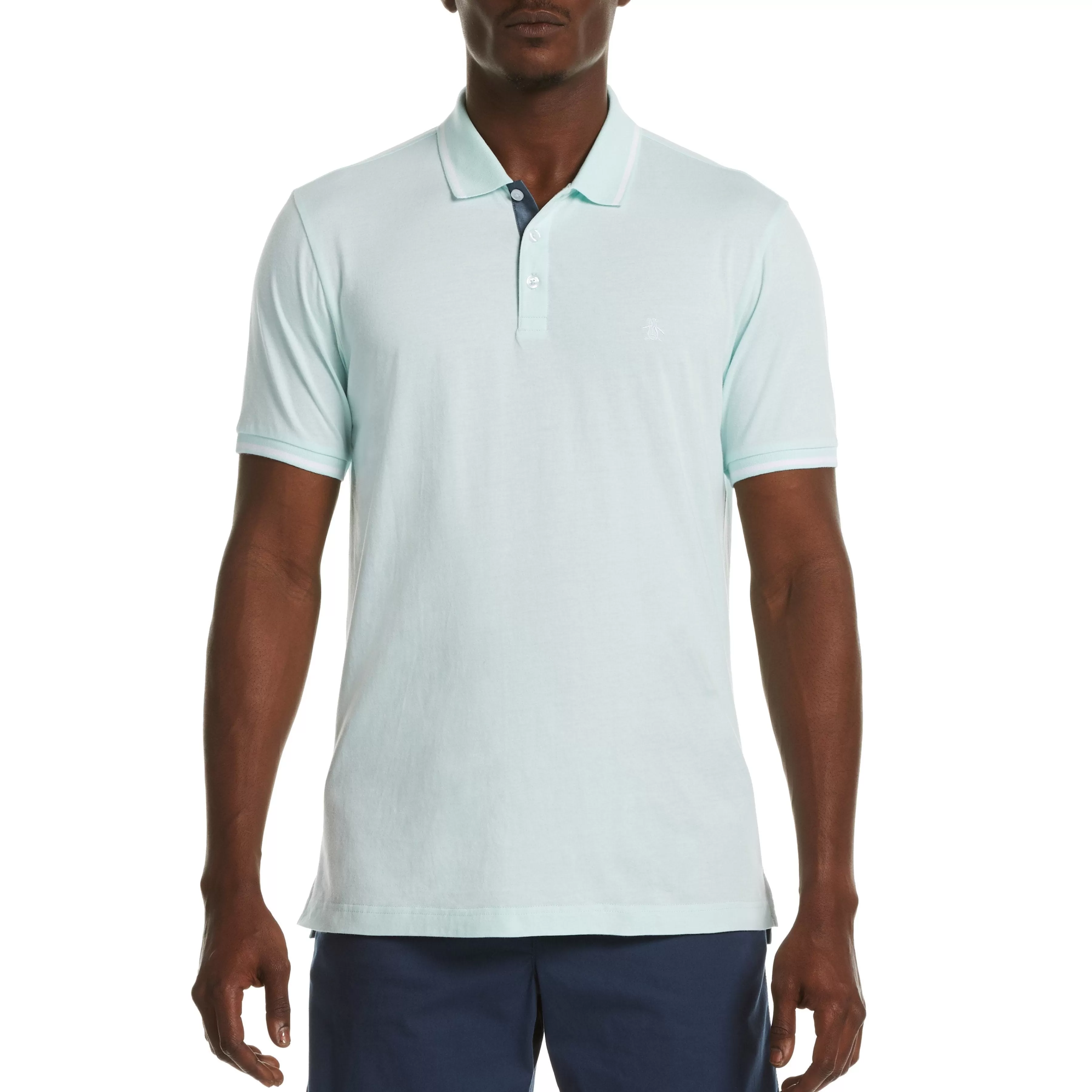 Discount Contrast Tipping Polo Men Polos