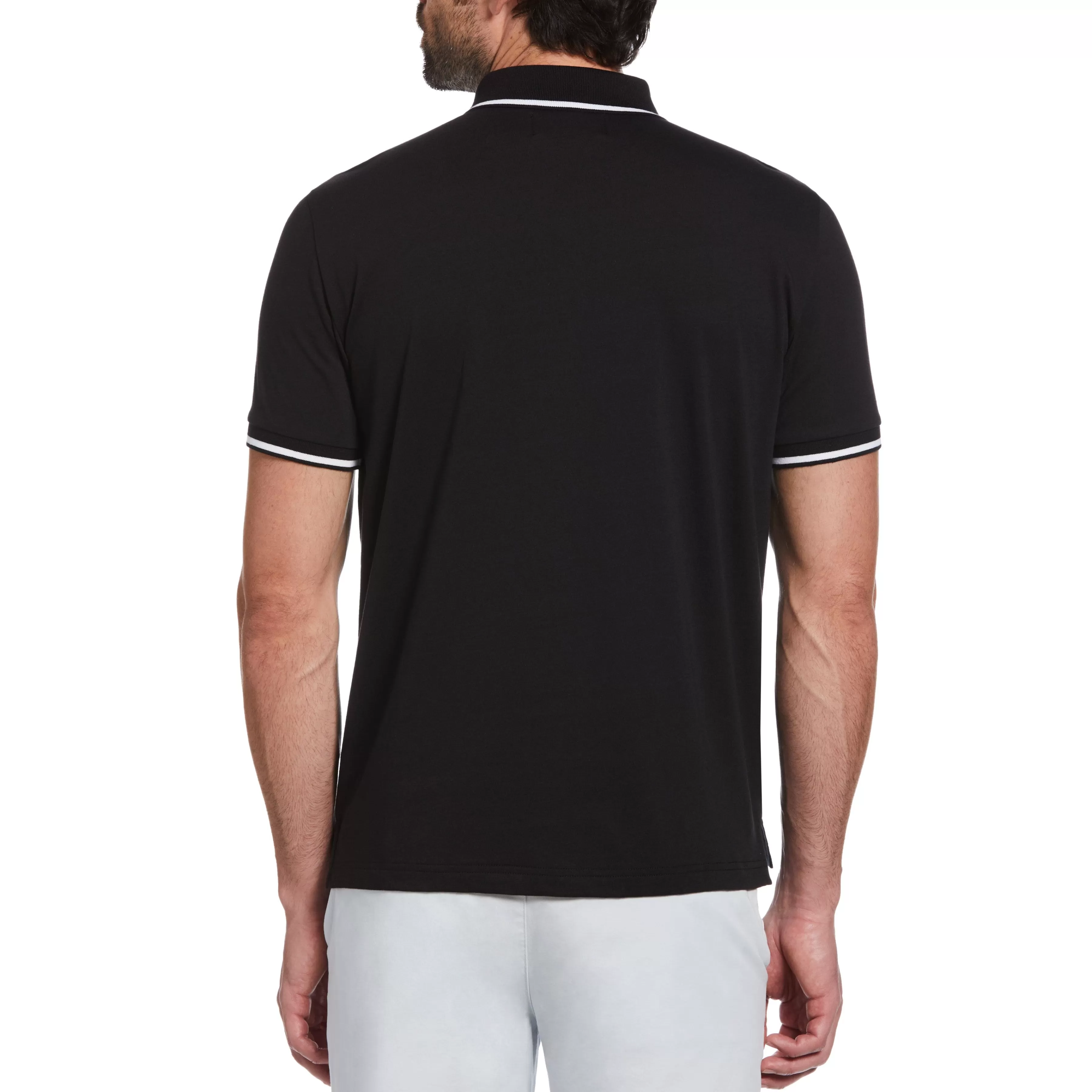 Clearance Contrast Tipping Polo Men Polos