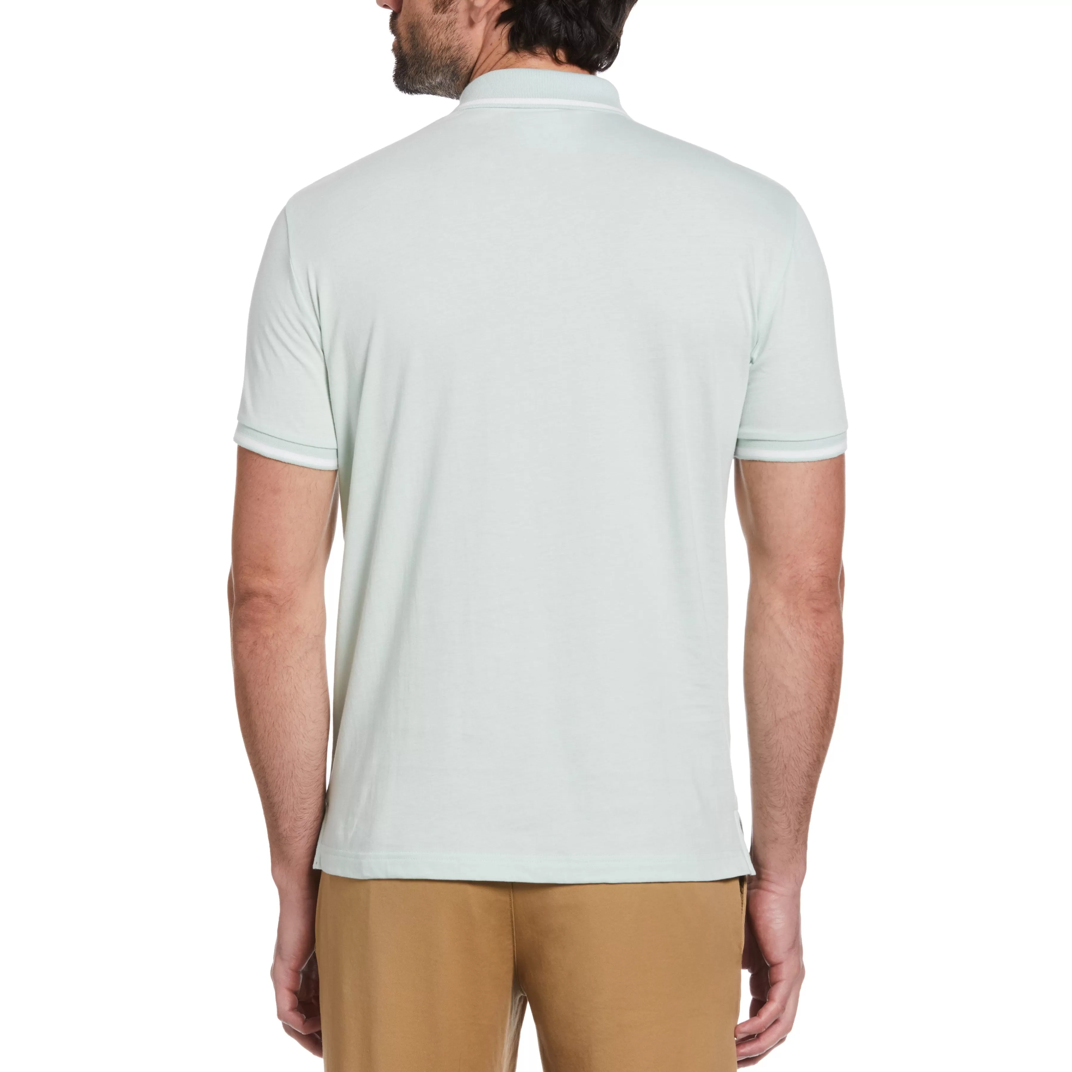 Best Sale Contrast Tipping Polo Men Polos