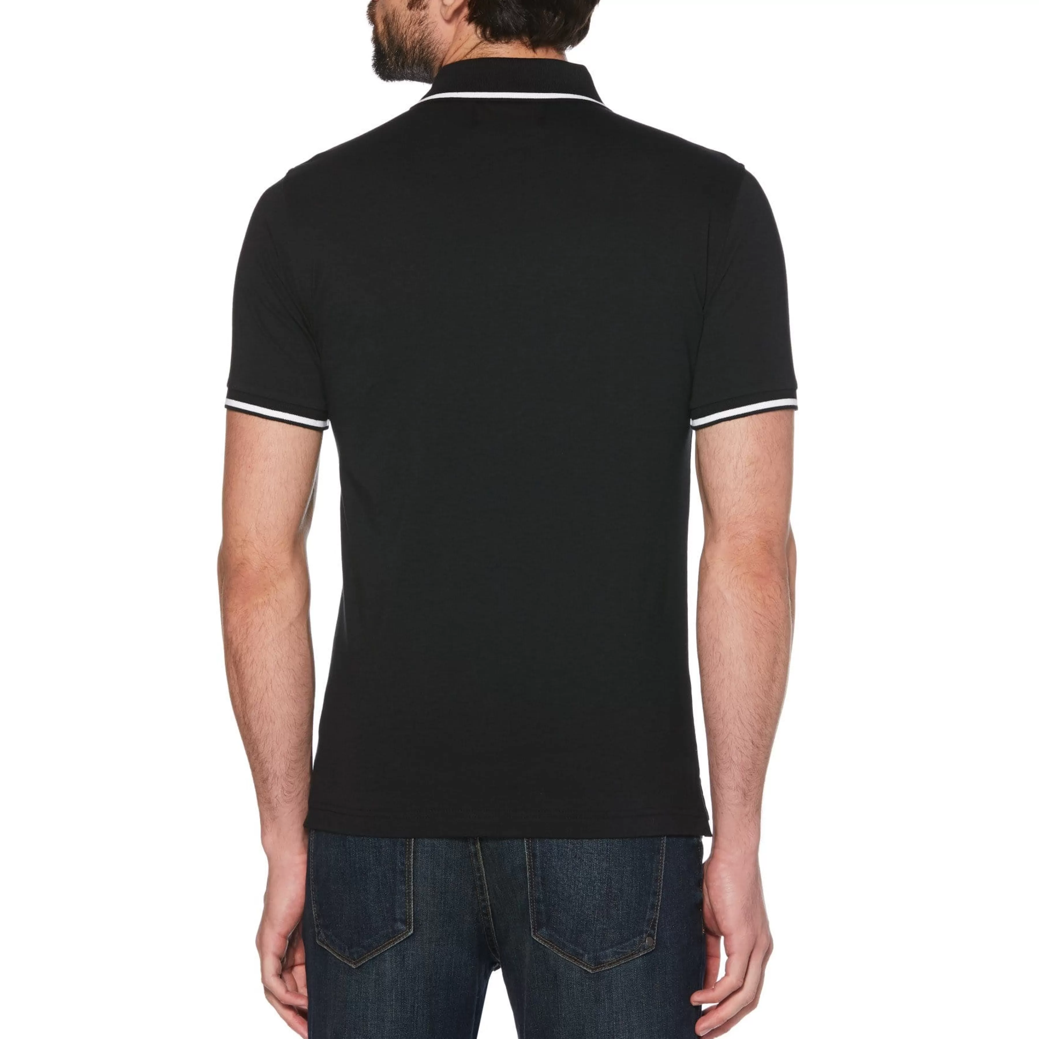 Sale Contrast Tipping Polo Men Polos