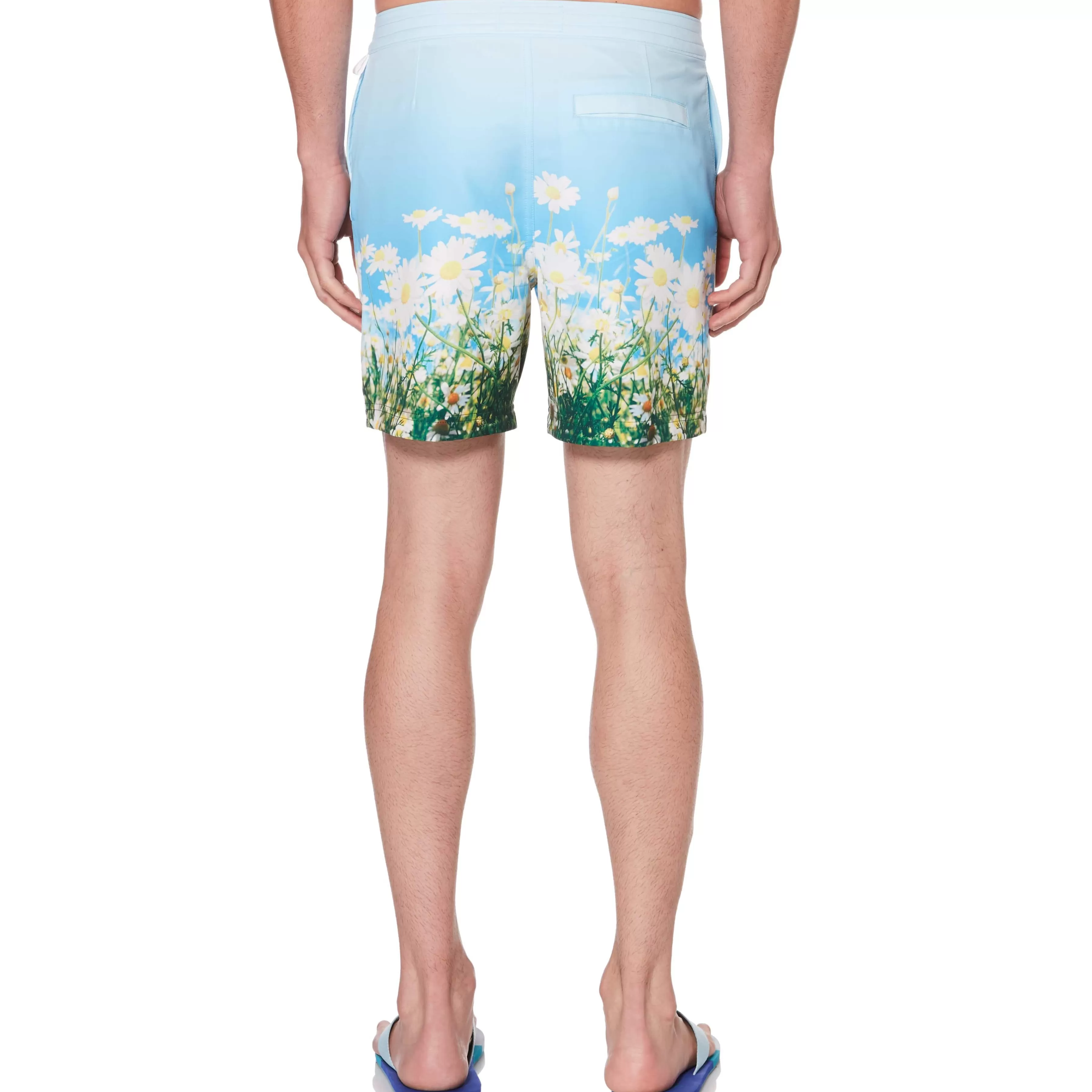 Discount Daisy Photographic Swim Trunk Men Swim