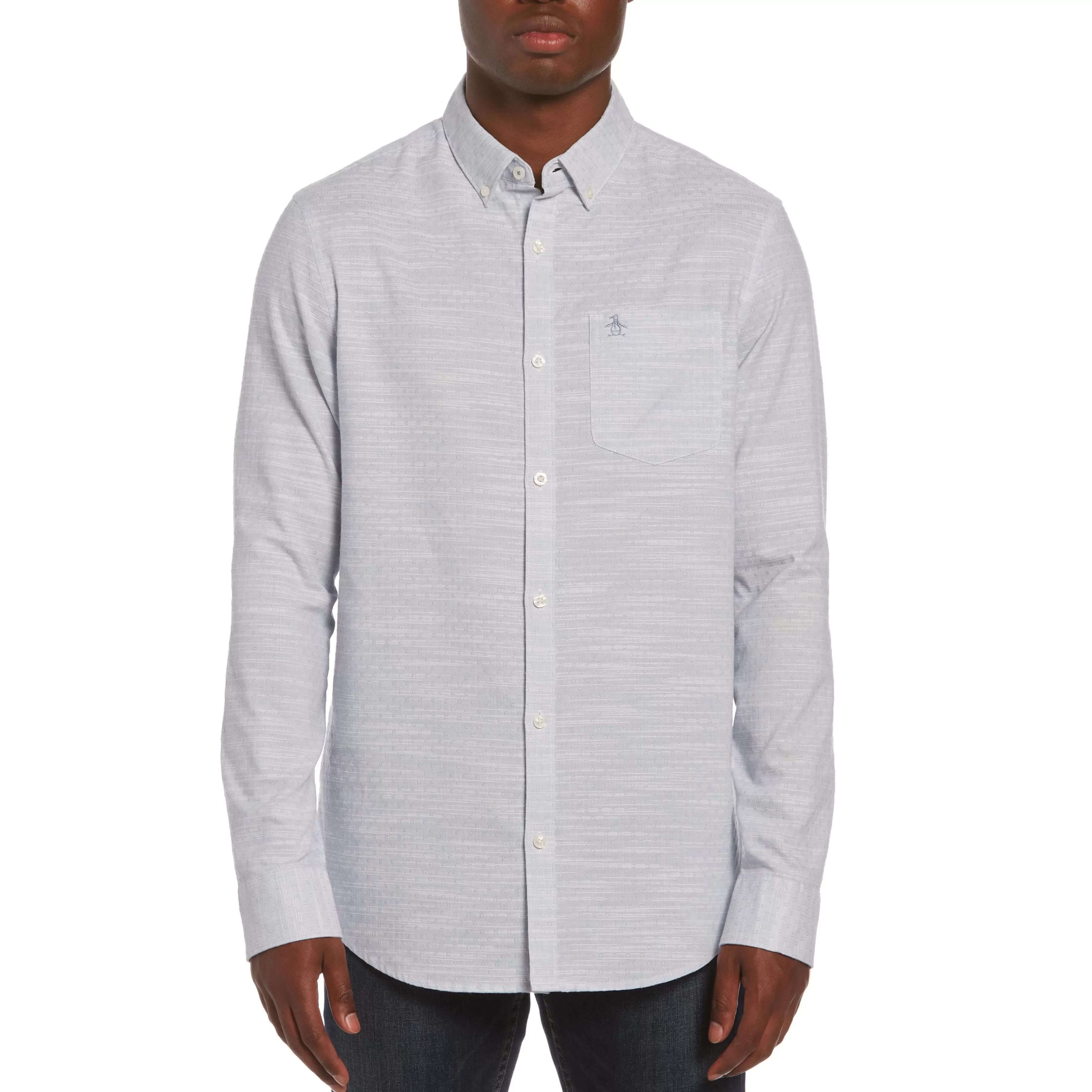 Outlet Dobby Shirt Men Shirts
