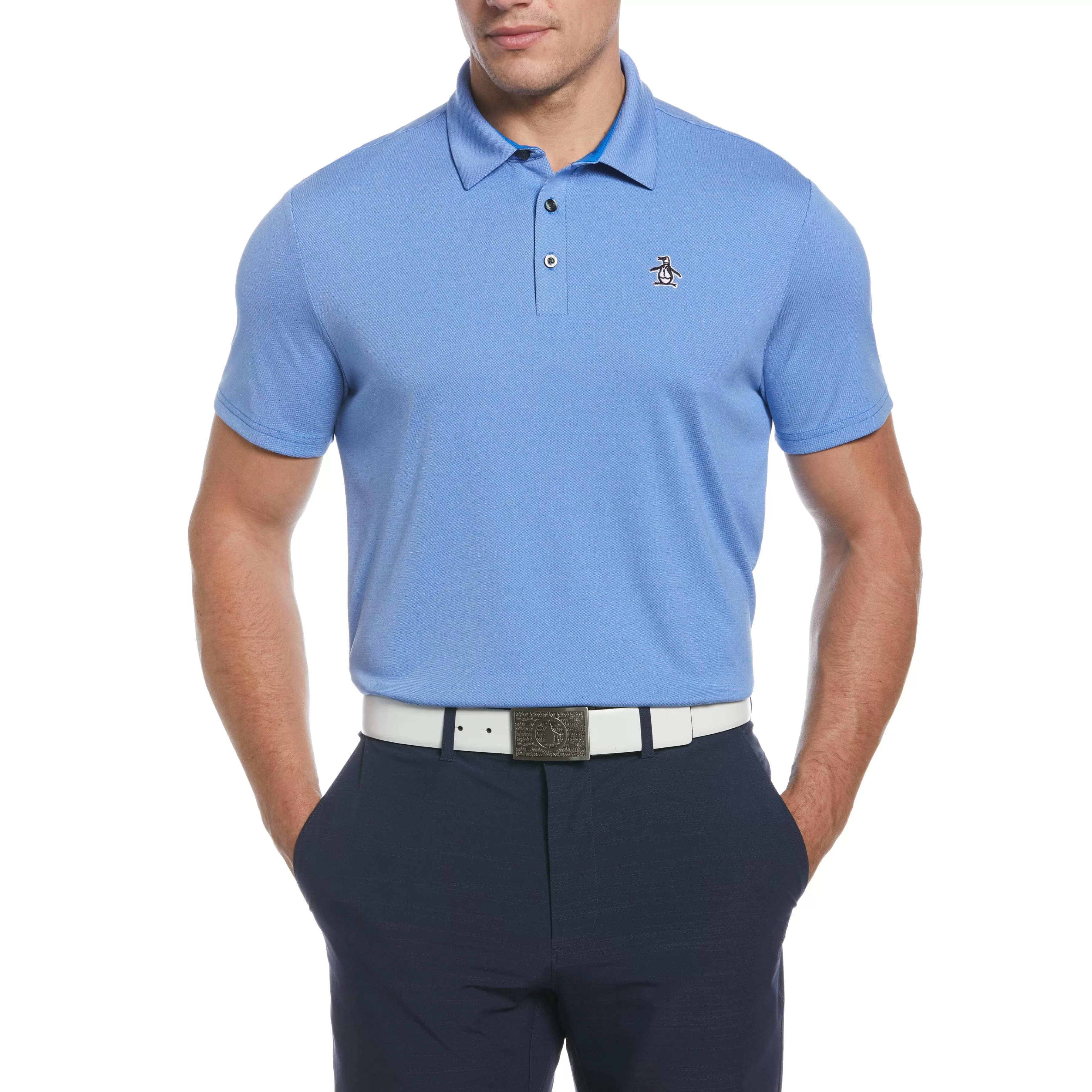 New Eco Oxford Performance Polo Men Polos