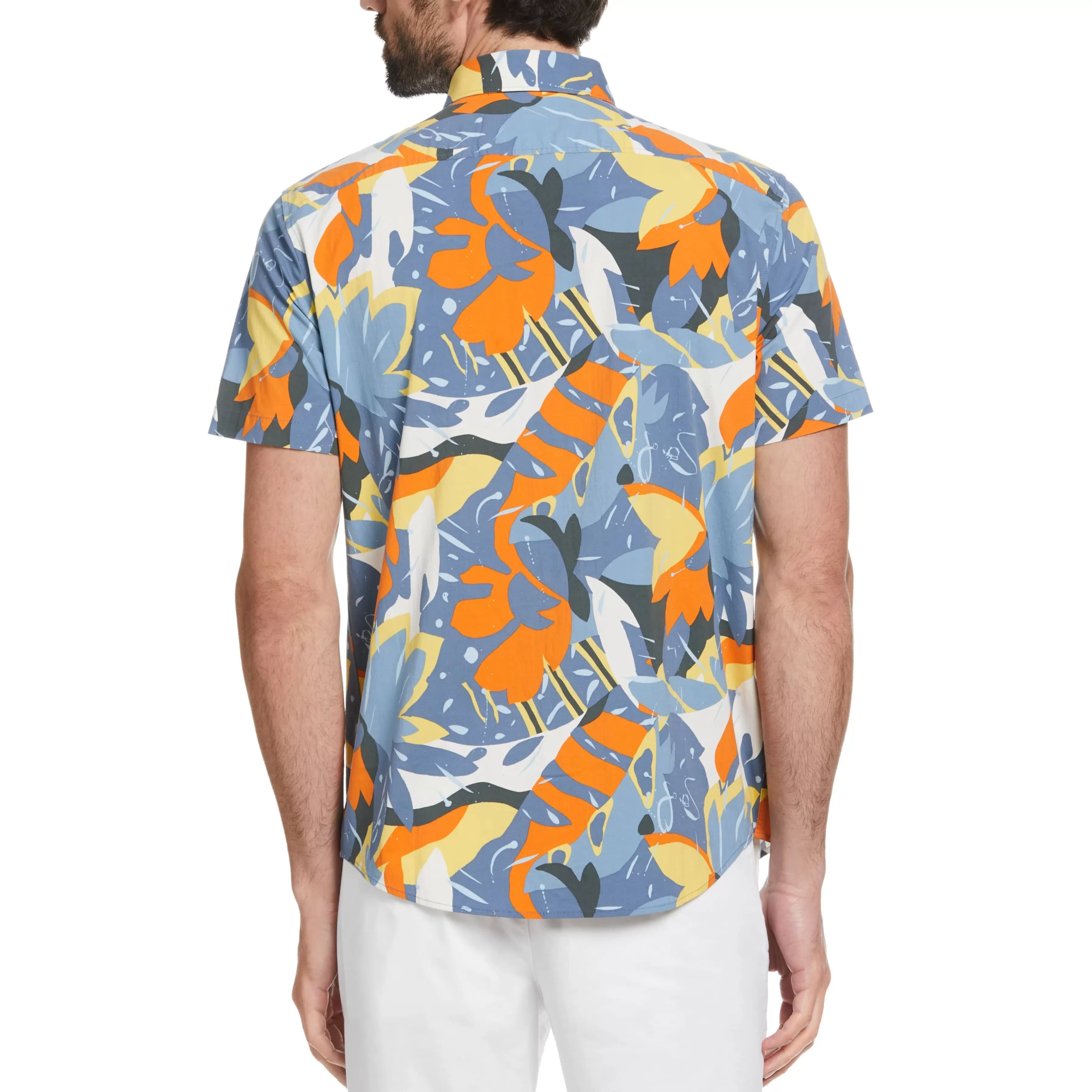 Cheap Ecovero™ Floral Print Shirt Men Shirts