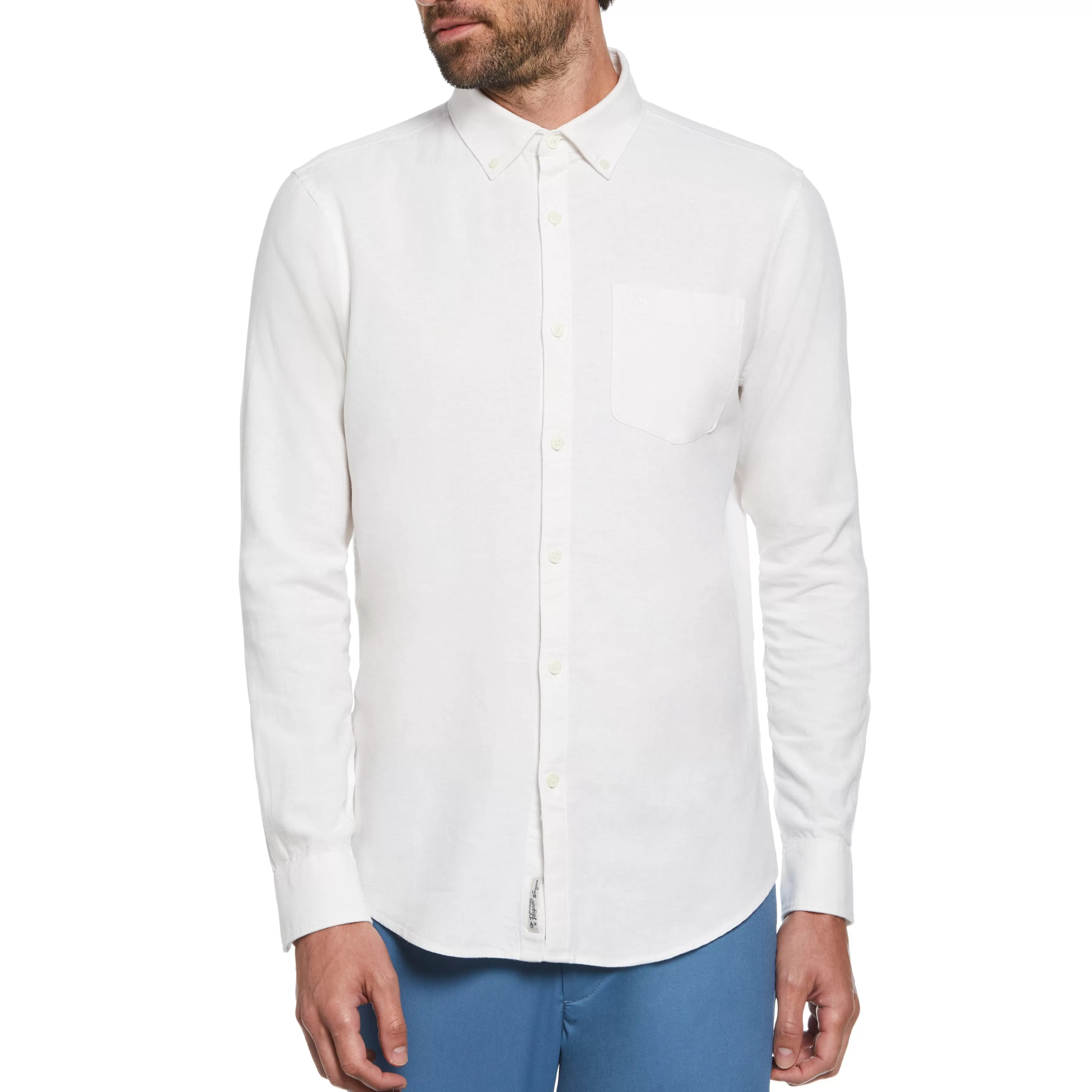 Clearance Ecovero™ Linen Blend Shirt Men Shirts