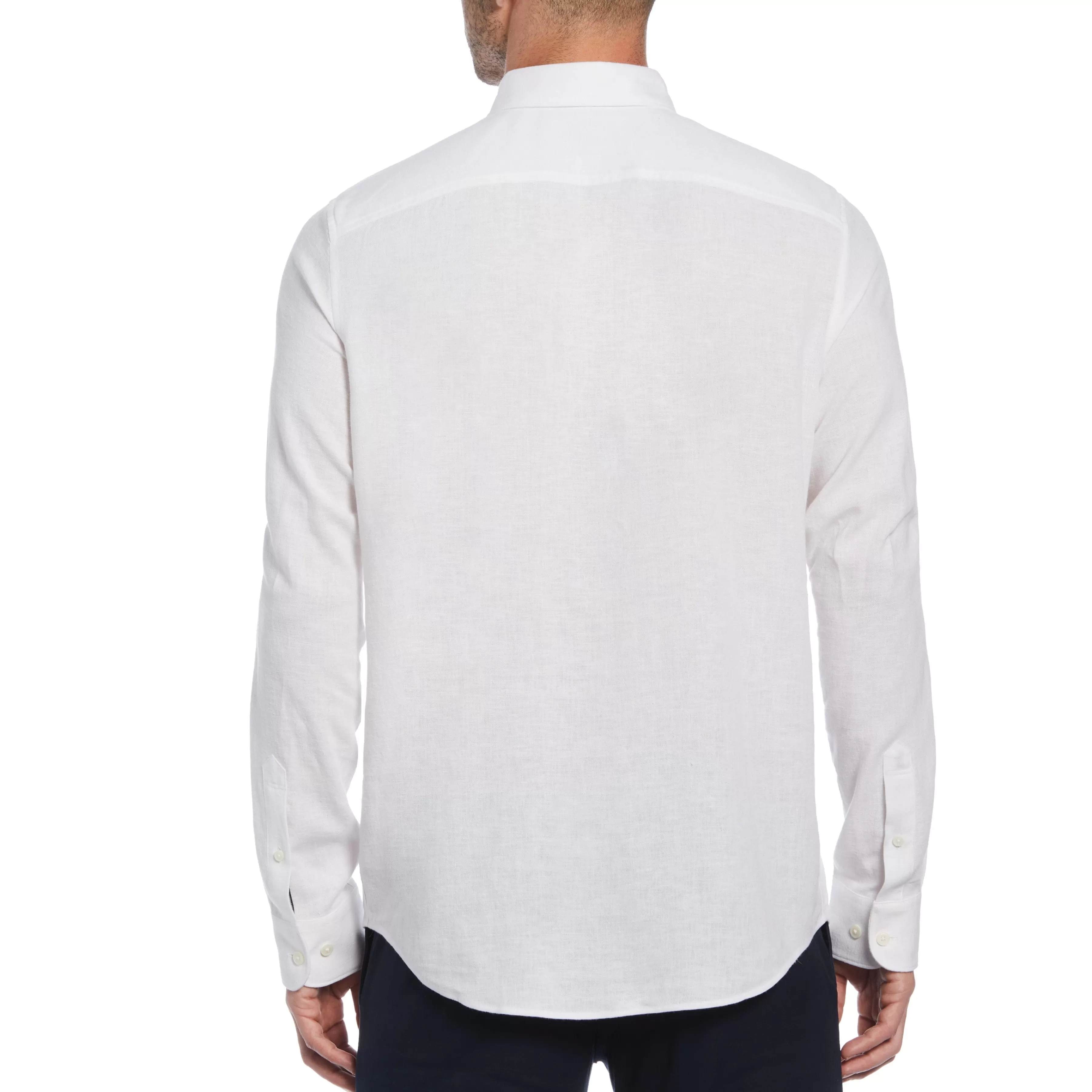 Best Sale Ecovero™ Linen Blend Shirt Men Shirts