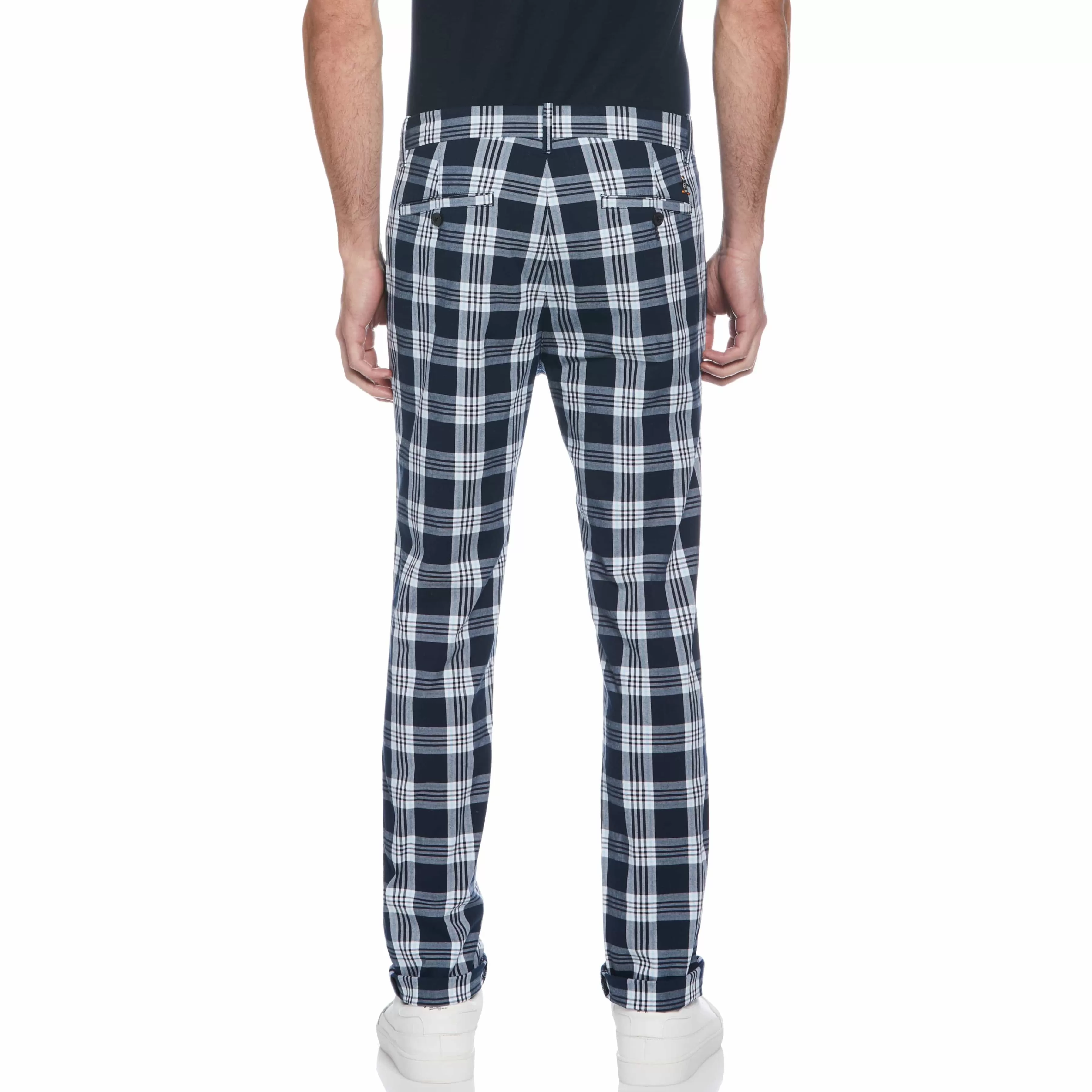 Online Ecovero™ Plaid Chino Men Pants