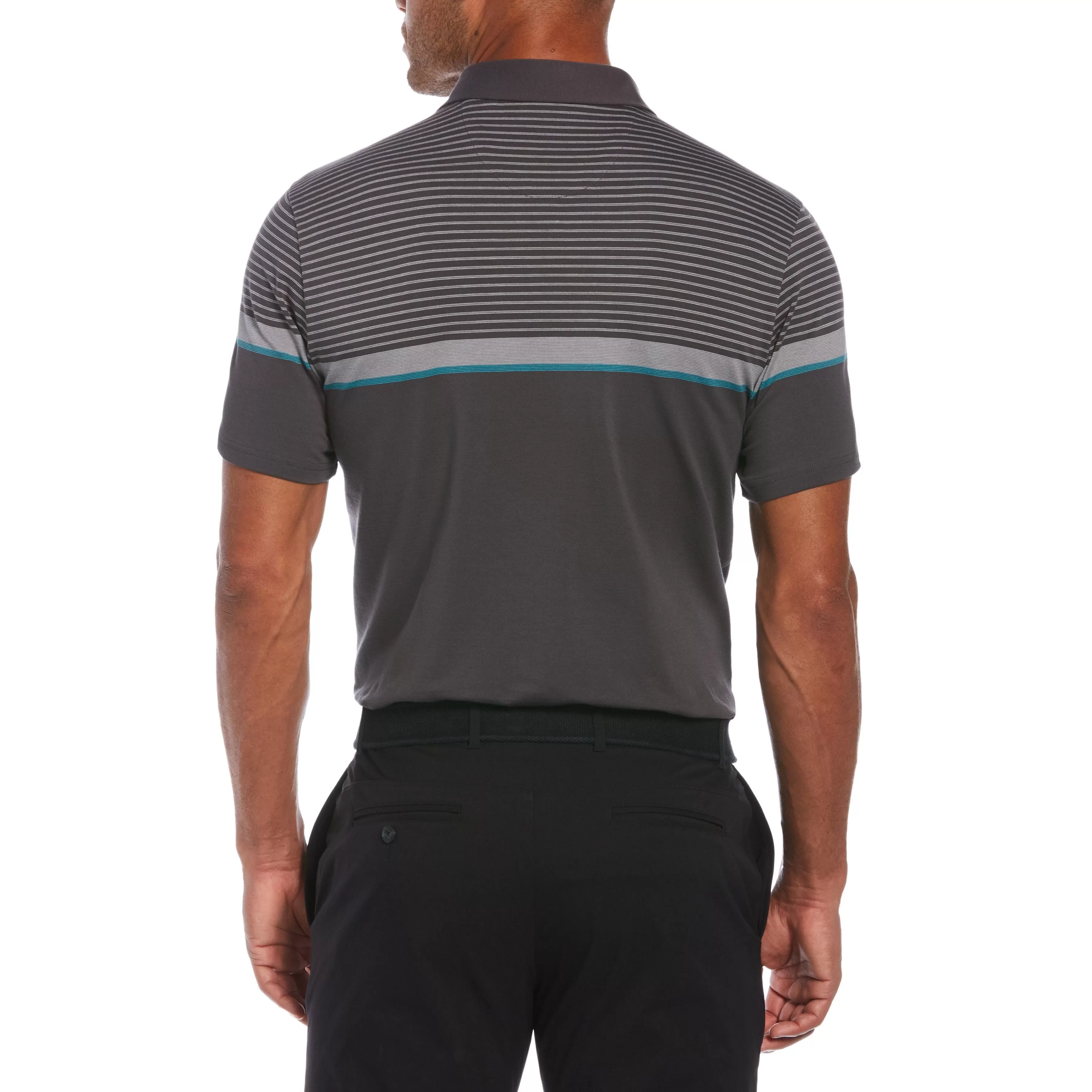 Outlet Engineered Fine Line Stripe Golf Polo Shirt Men Polos