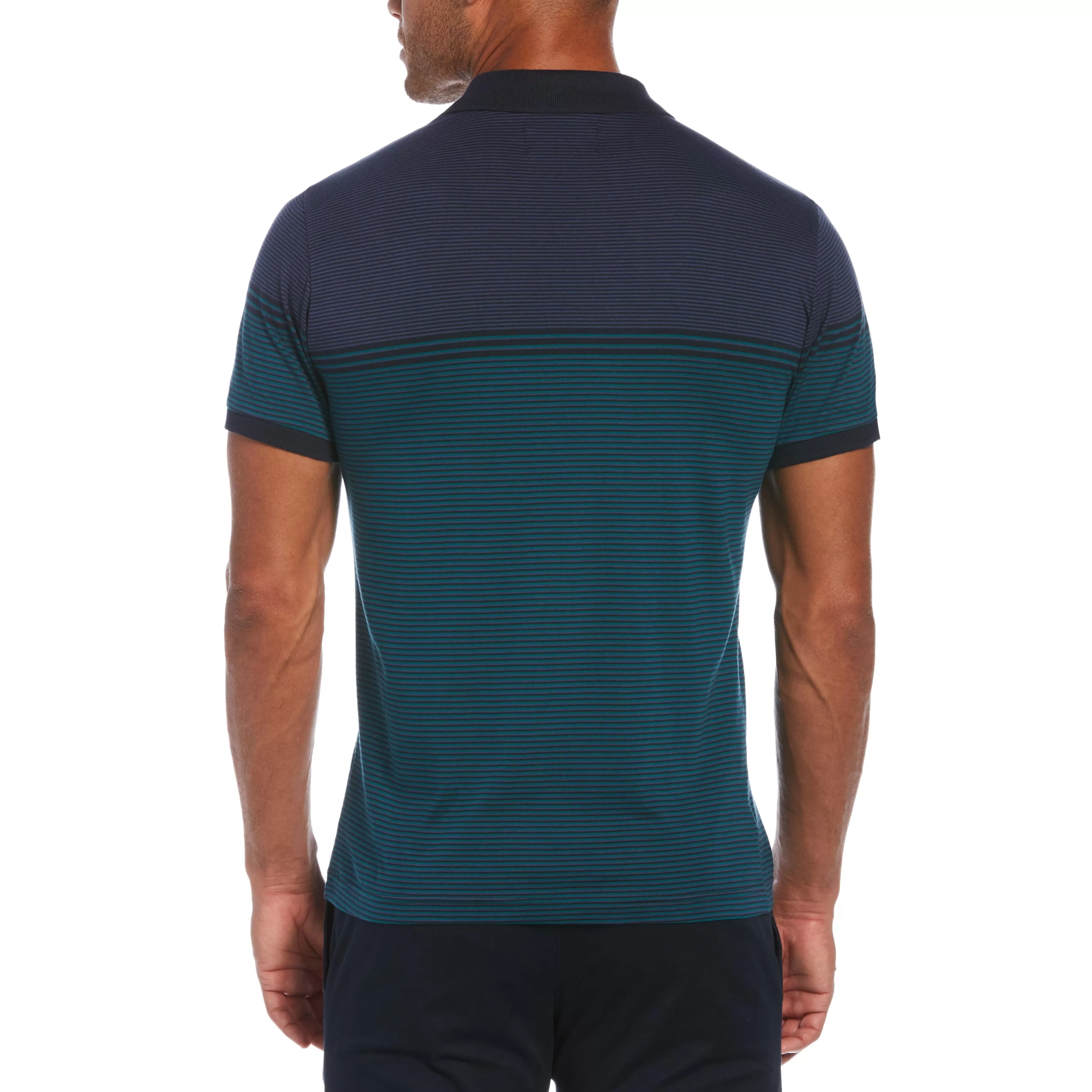 Cheap Engineered Stripe Polo Men Polos