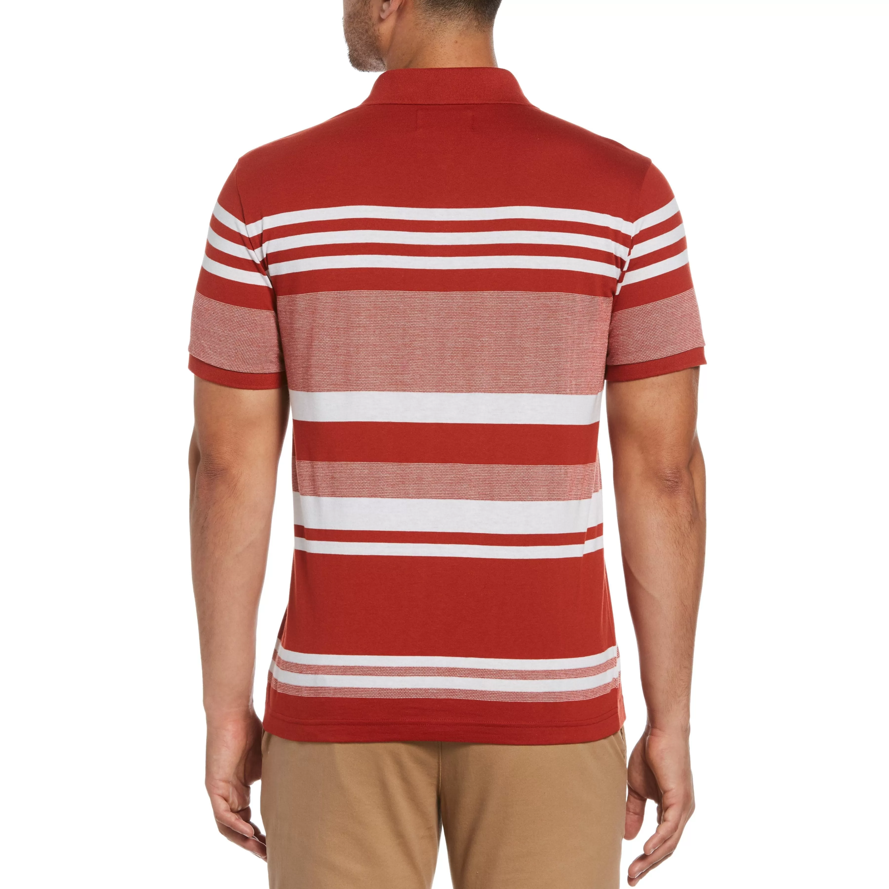 Best Sale Engineered Stripe Polo Men Polos
