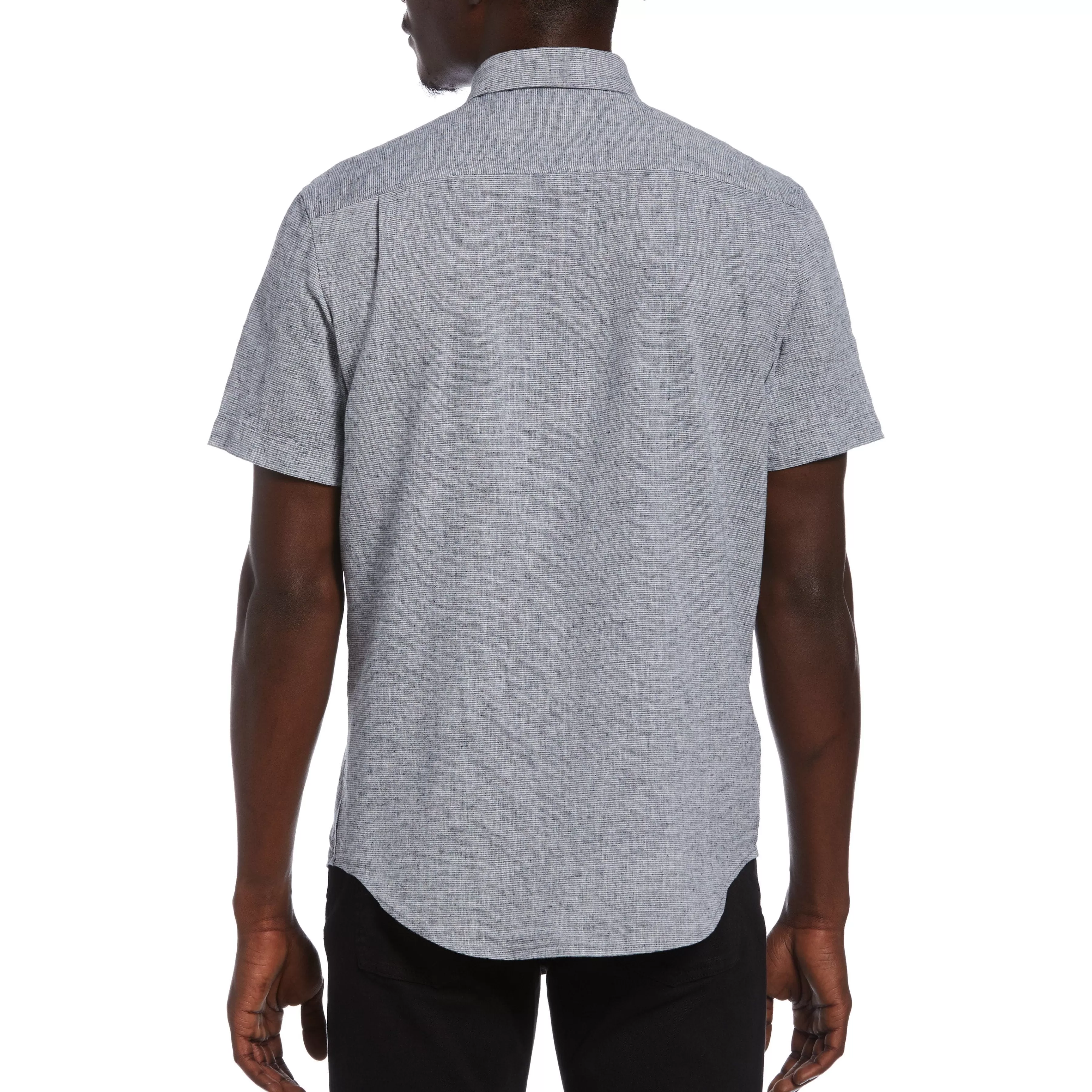 Best Feeder Stripe Linen Shirt Men Shirts
