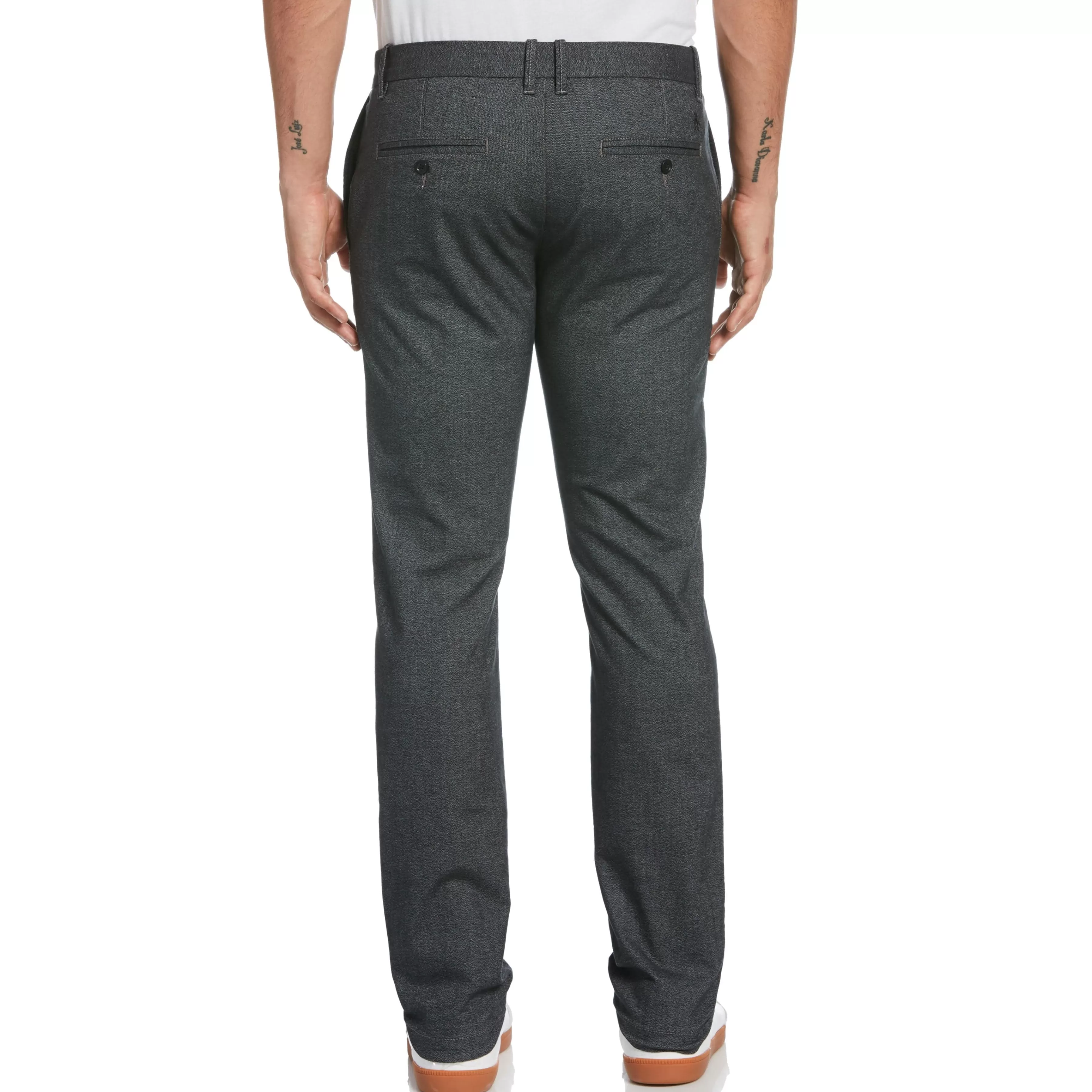 Cheap Flat Front Dress Stretch Chino Men Pants