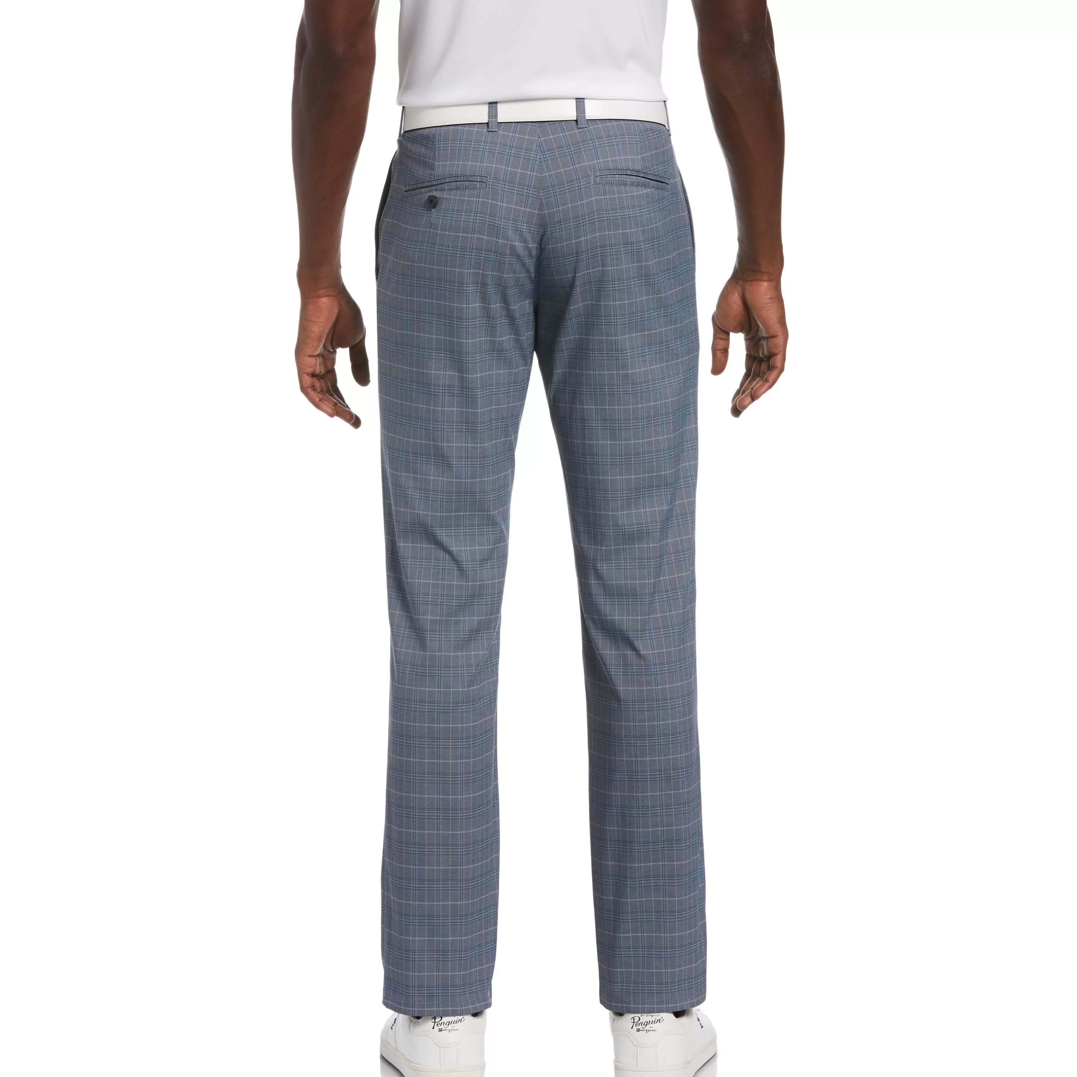 Shop Flat Front Roadmap Plaid Golf Pant Men Pants