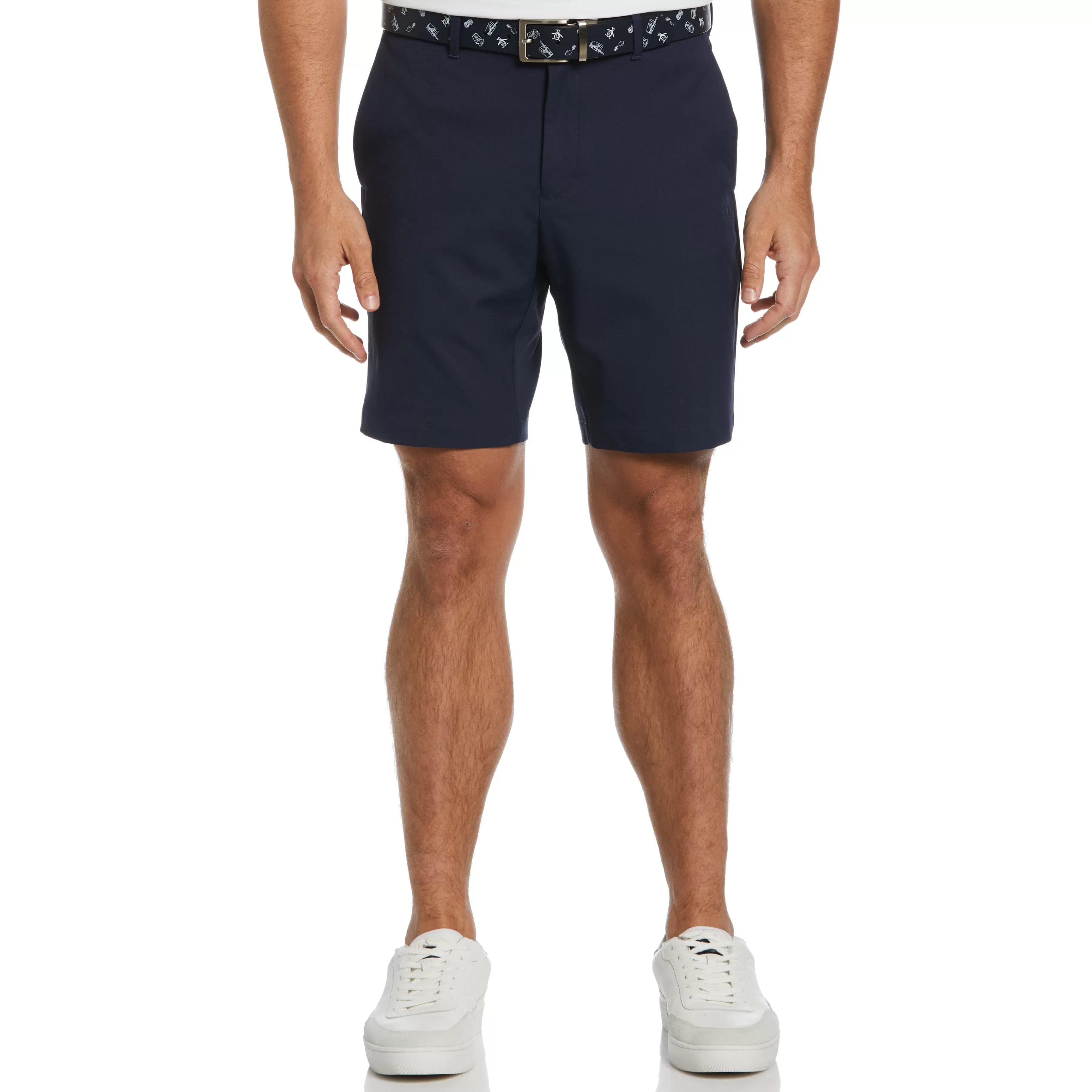 Clearance Flat Front Solid Golf Short Men Shorts