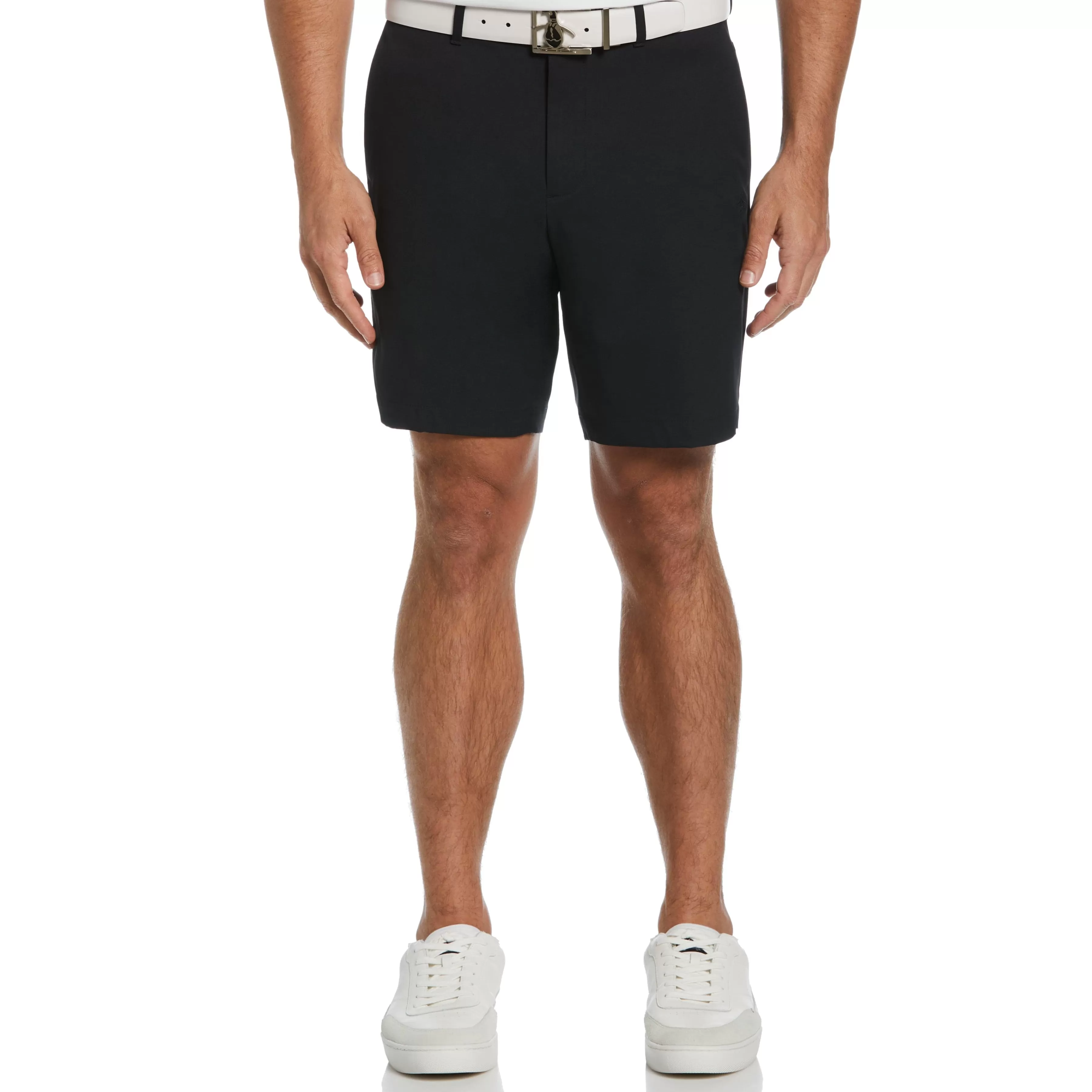 Clearance Flat Front Solid Golf Short Men Shorts