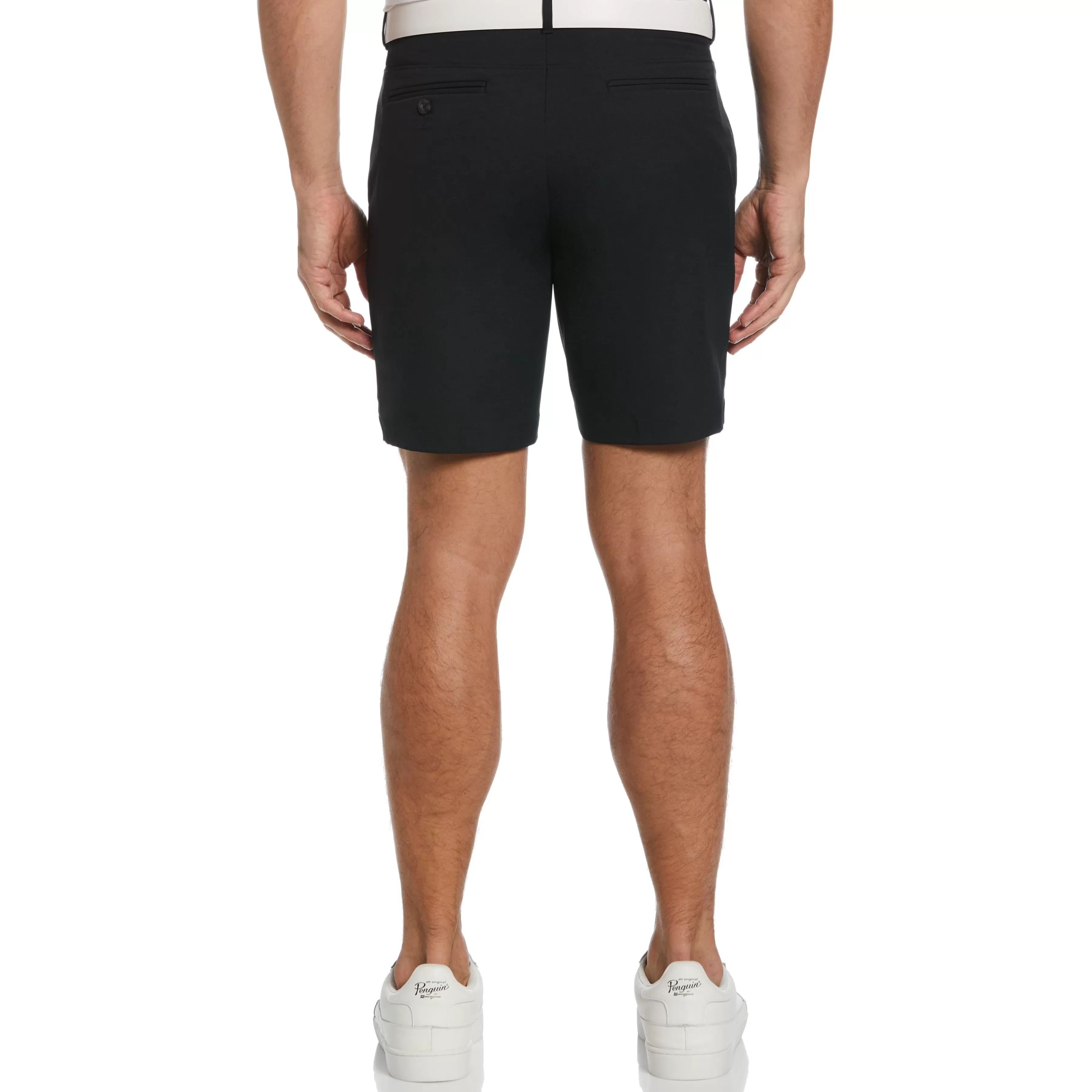 Clearance Flat Front Solid Golf Short Men Shorts