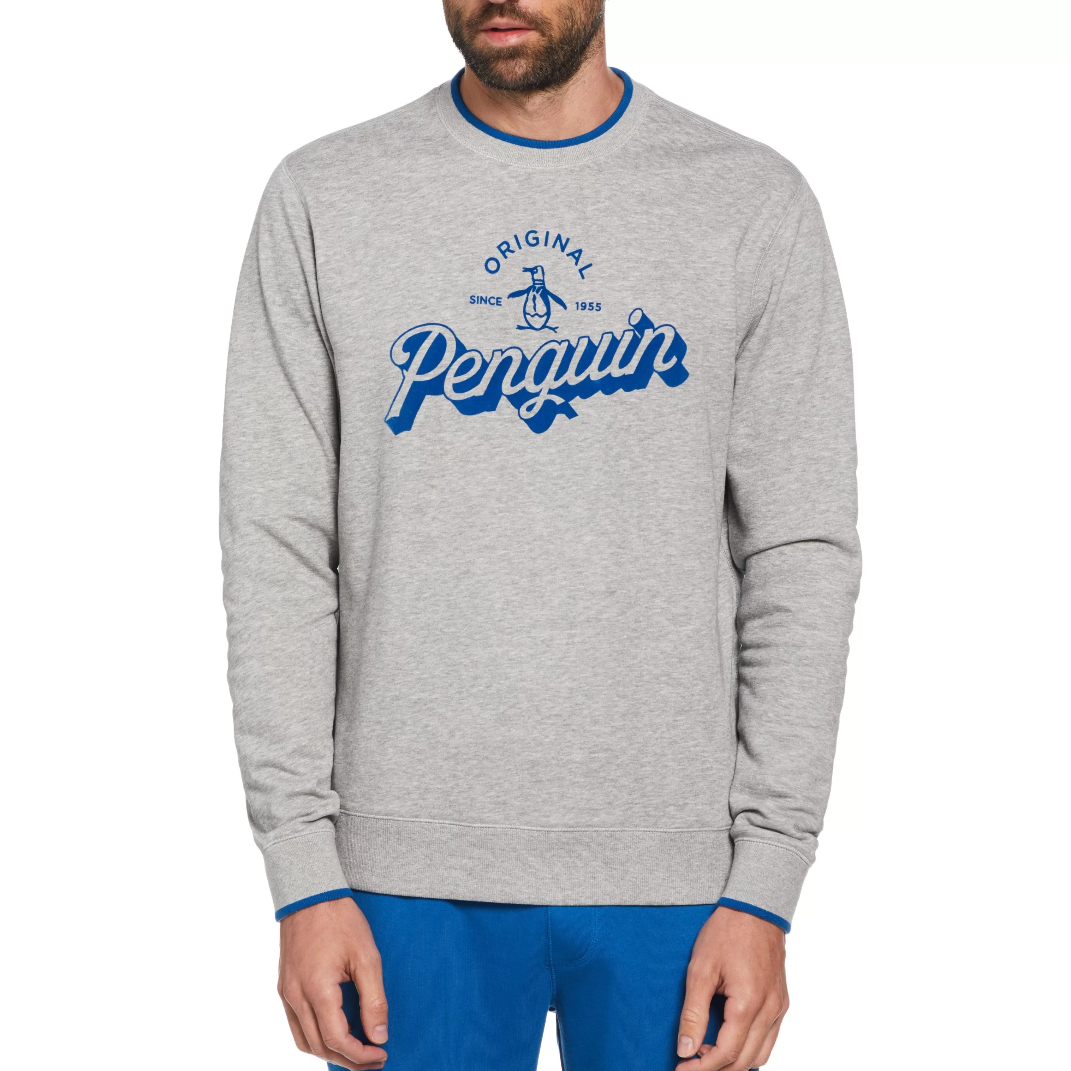 Cheap Fleece Crew Neck Logo Sweatshirt Men Hoodies & Sweatshirts