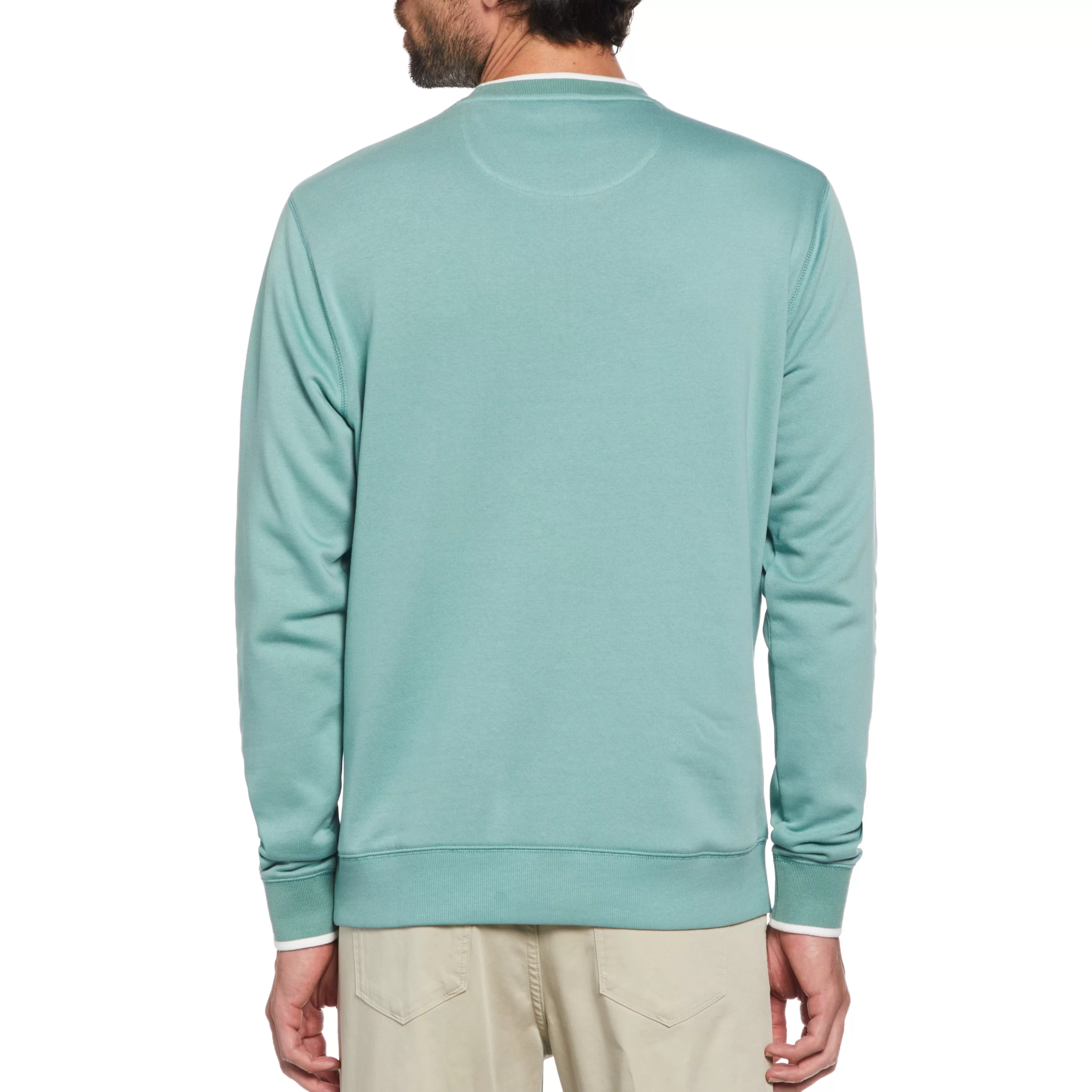 Sale Fleece Crew Neck Logo Sweatshirt Men Hoodies & Sweatshirts
