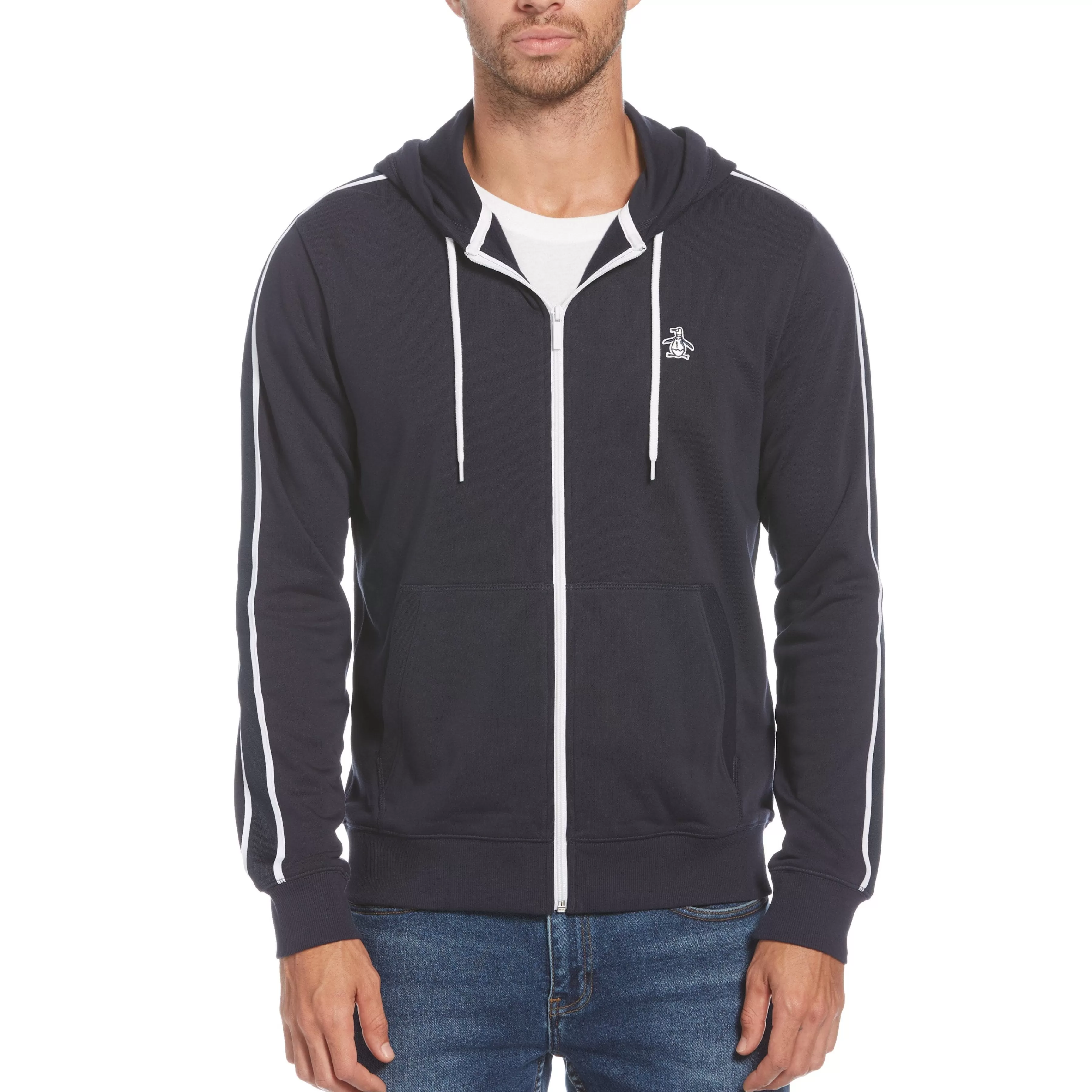 Discount Fleece Zip Hoodie Men Hoodies & Sweatshirts